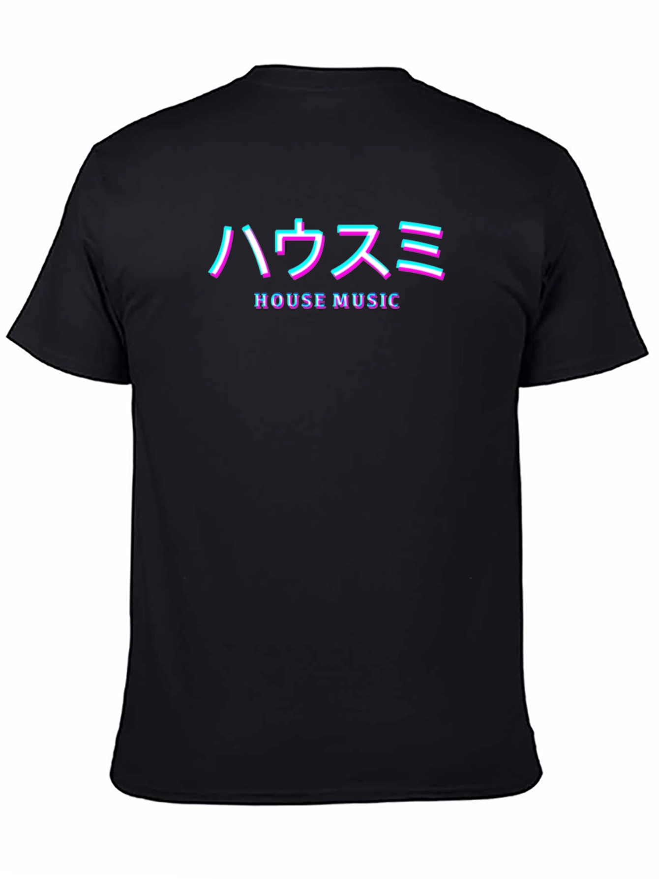 House Music T-Shirt - Japanese Text Design