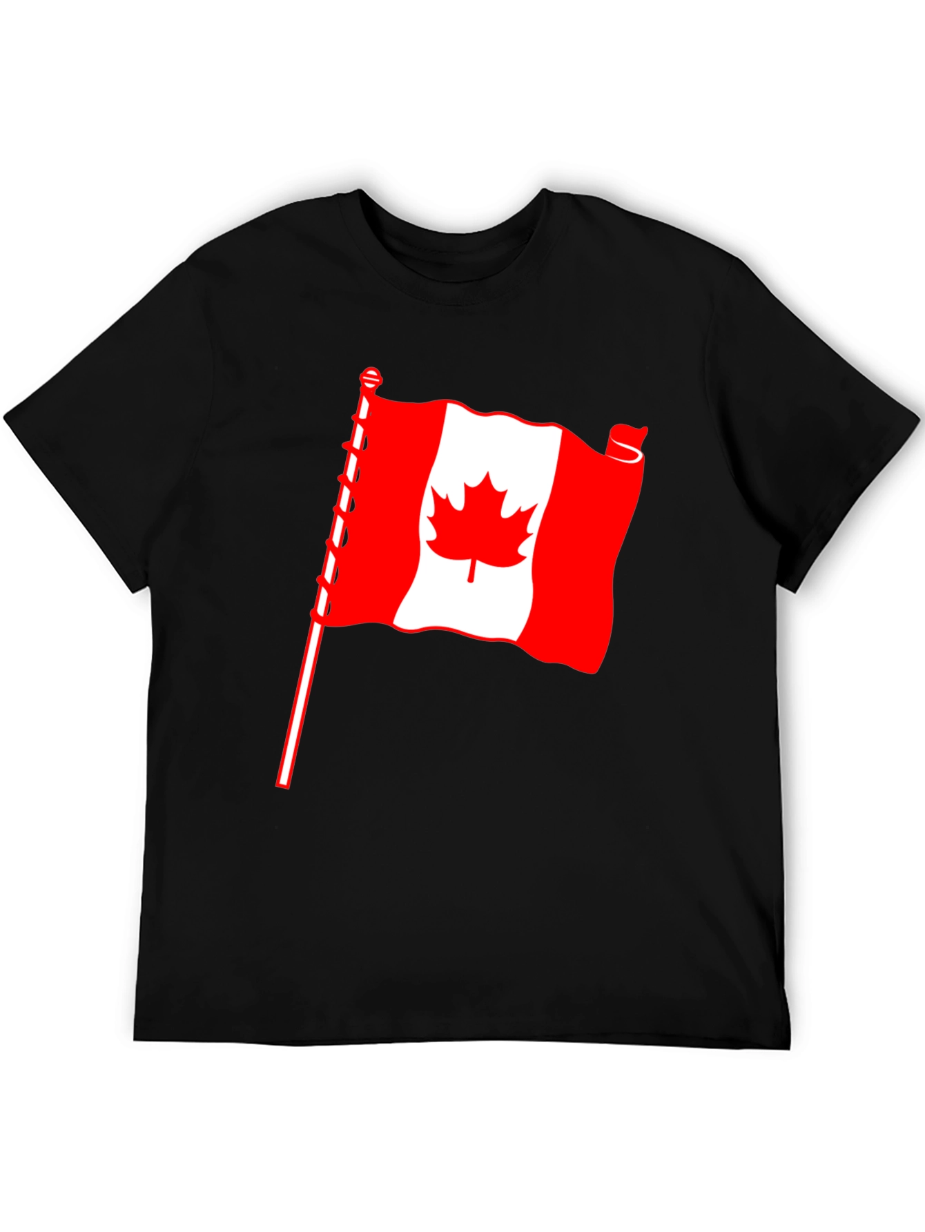 Canadian Flag T-Shirt - Stylish Patriotism