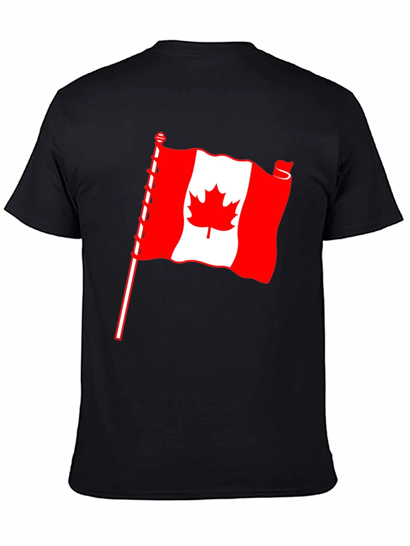 Canadian Flag T-Shirt - Stylish Patriotism