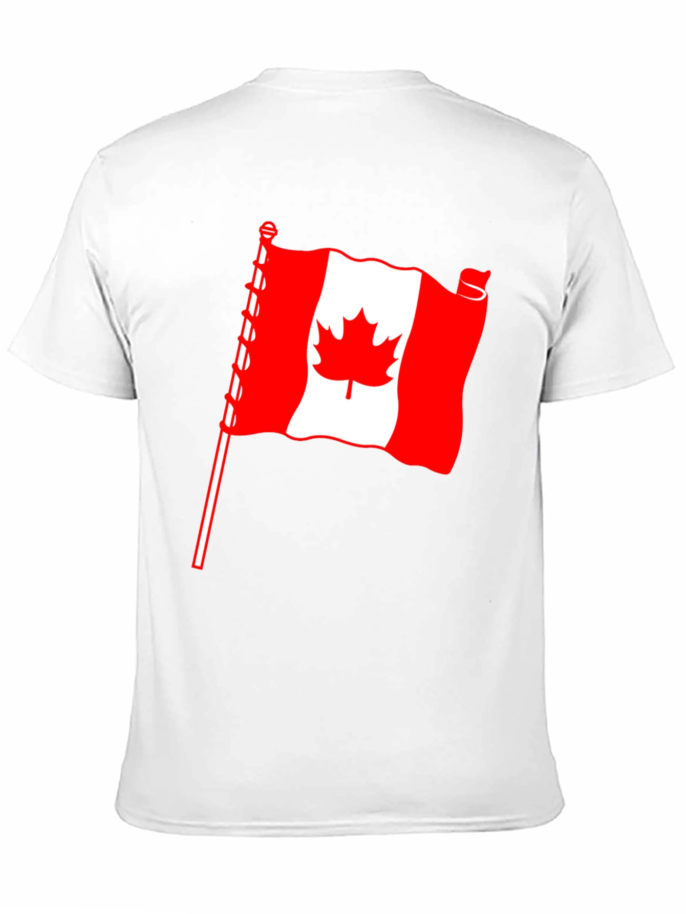 Canadian Flag T-Shirt - Stylish Patriotism
