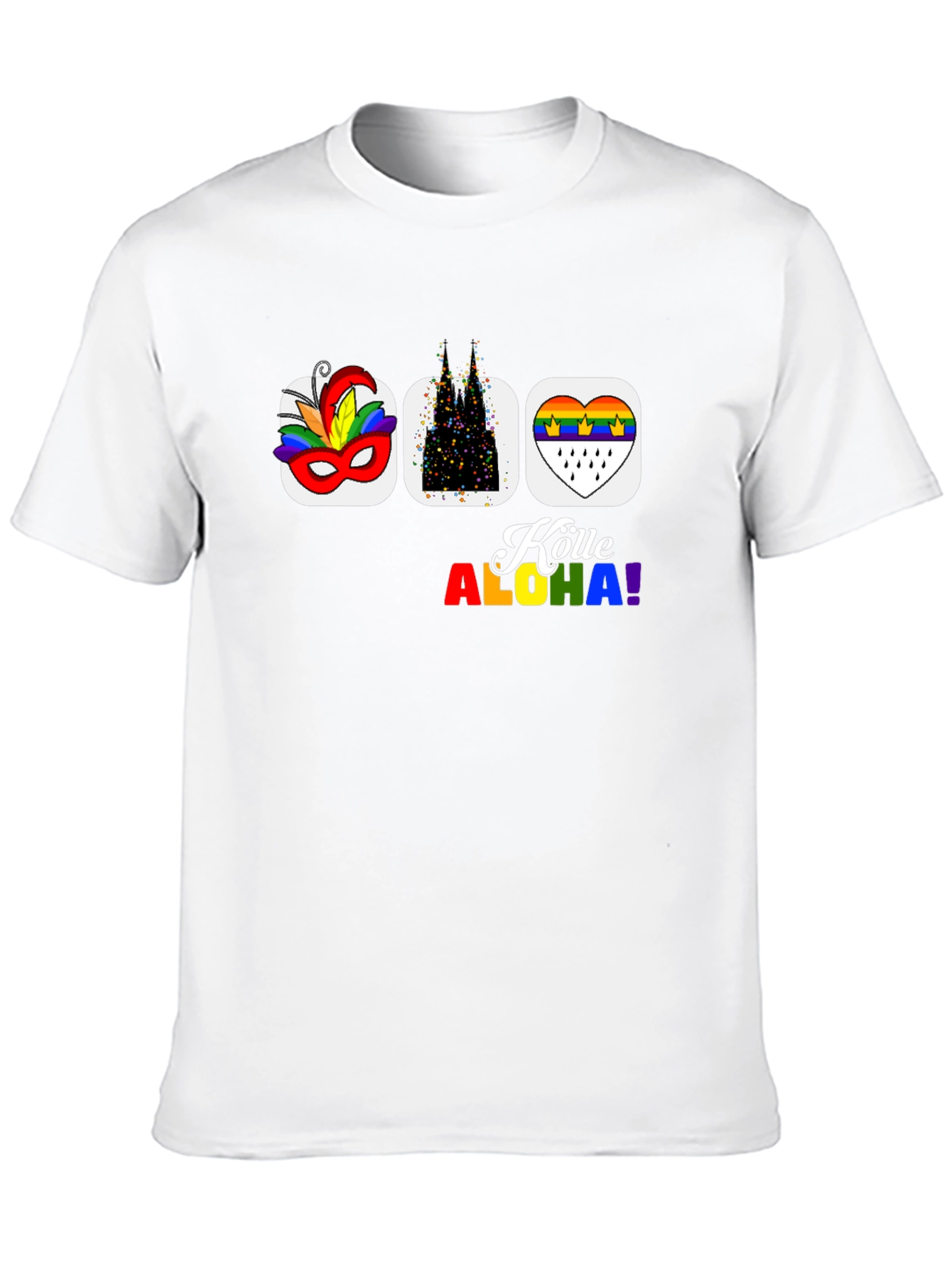 Köln Carnival Pride T-Shirt - Black Graphic Tee