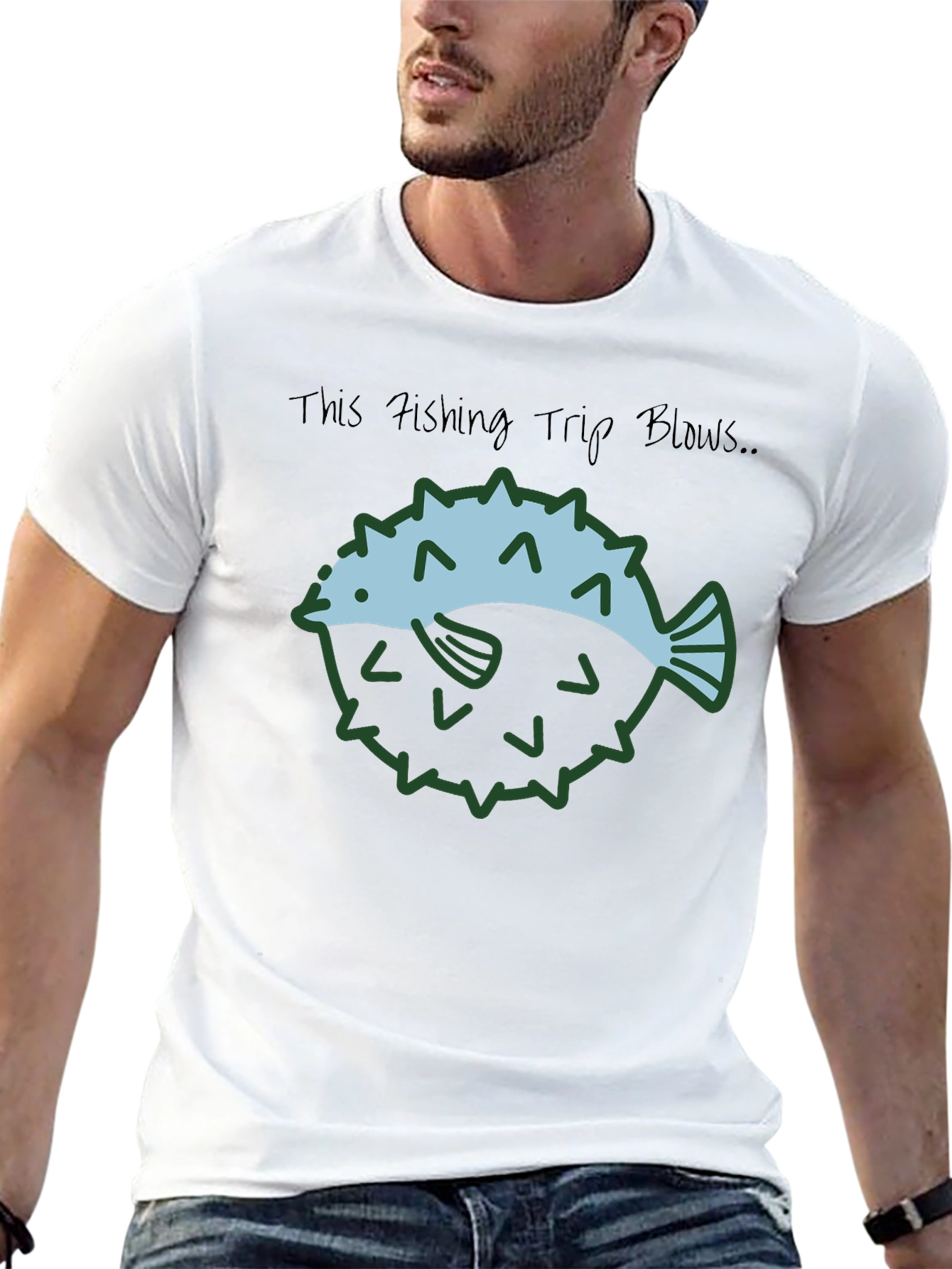 Funny Fishing Trip Blows T-Shirt