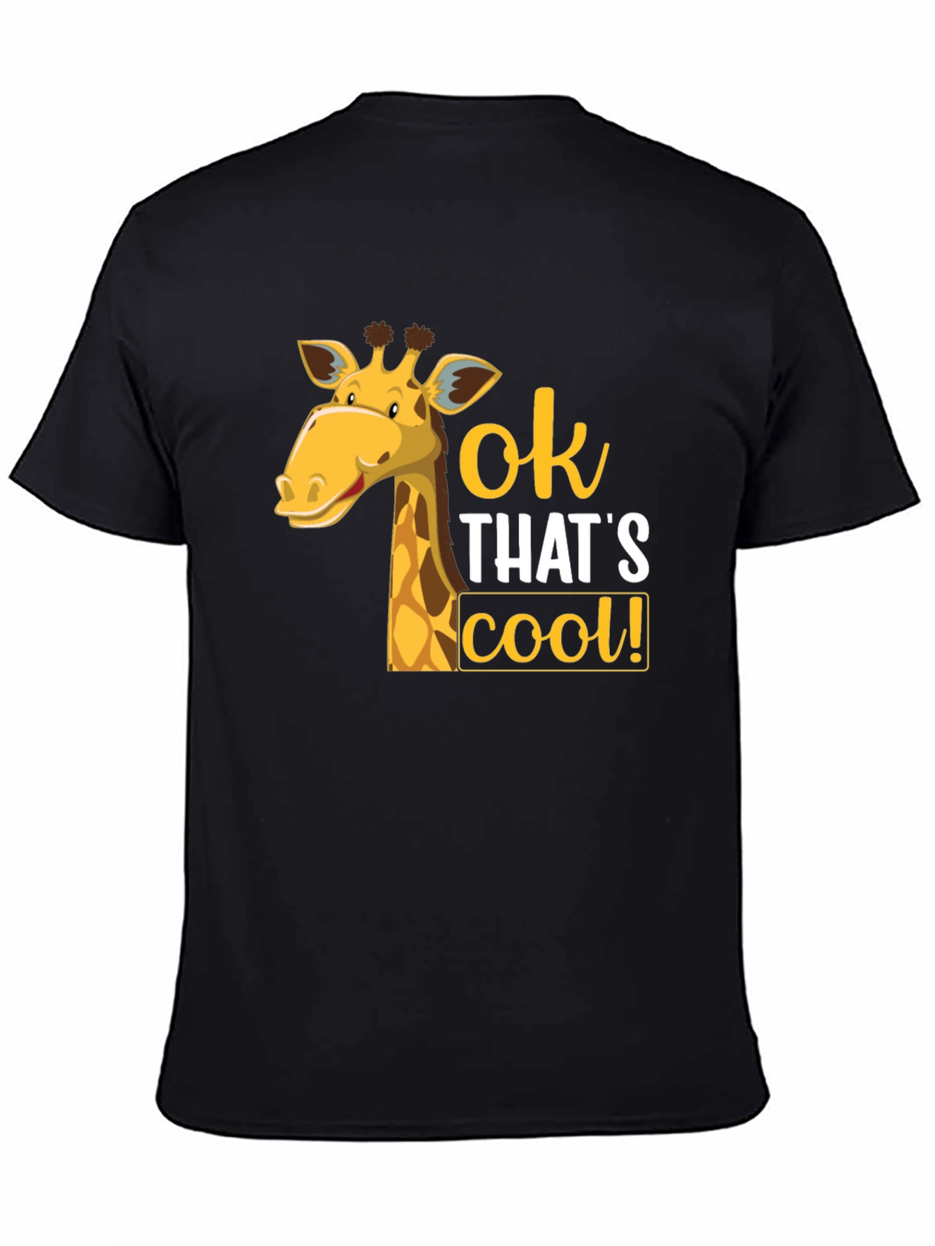 Cool Giraffe Graphic T-Shirt