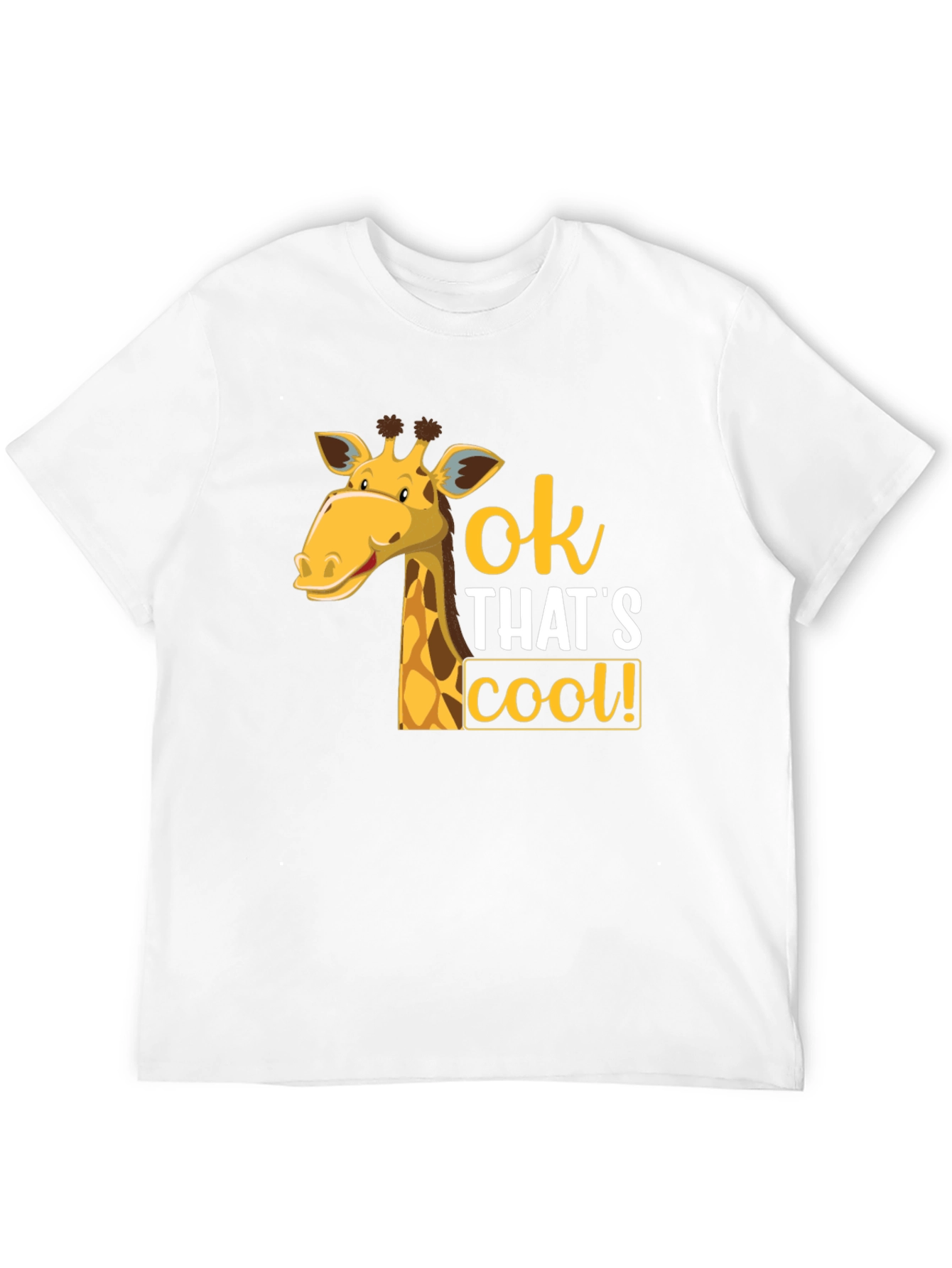 Cool Giraffe Graphic T-Shirt