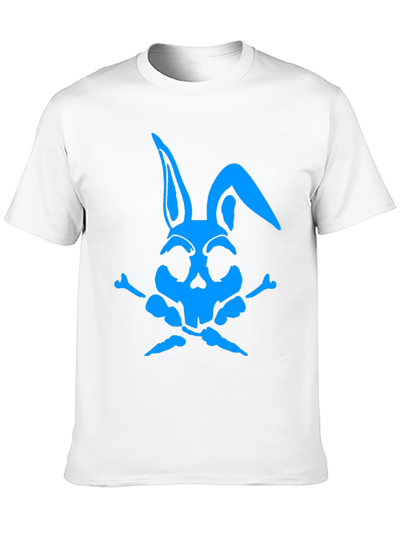 Skull Bunny Graphic T-Shirt - Mens Black Tee