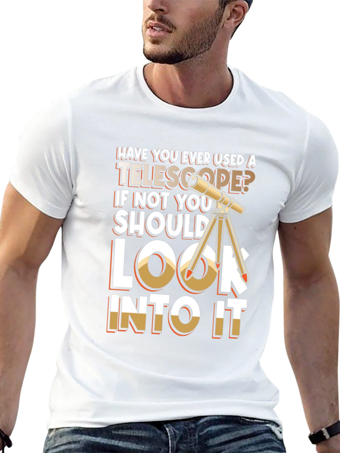 Telescope T-Shirt - Look Into It