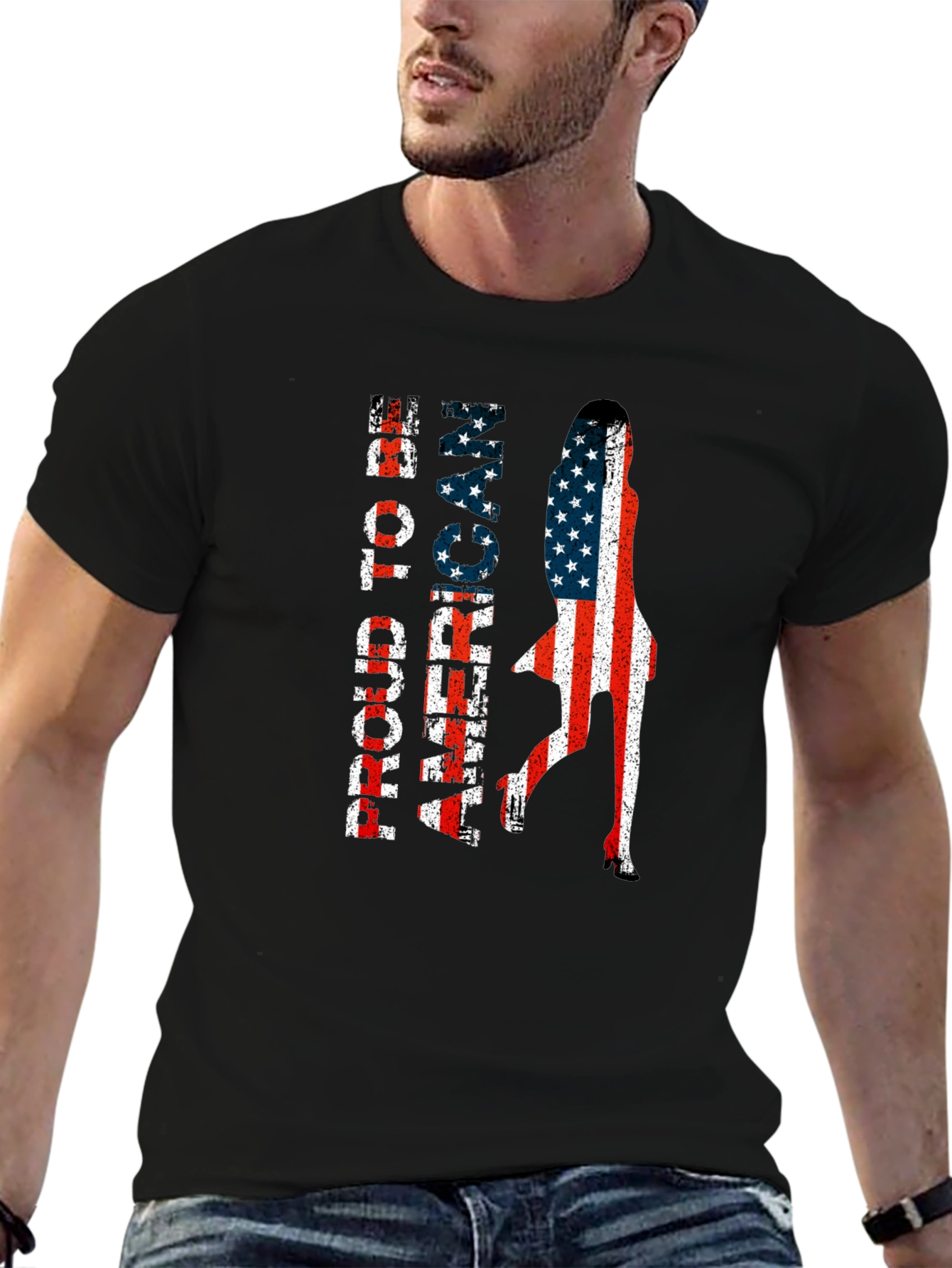 Proud to be American Graphic Tee