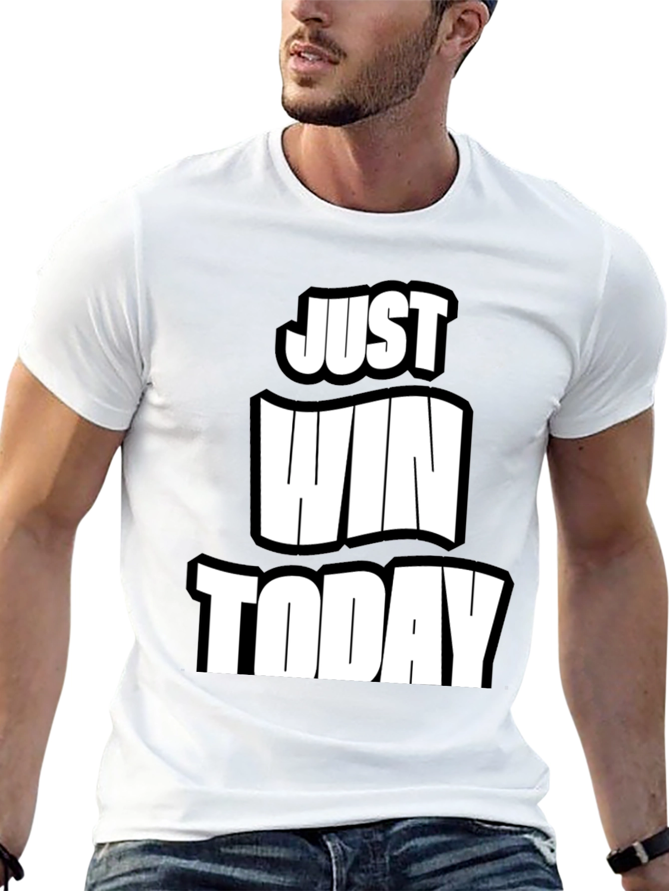 Just Win Today Graphic Tee