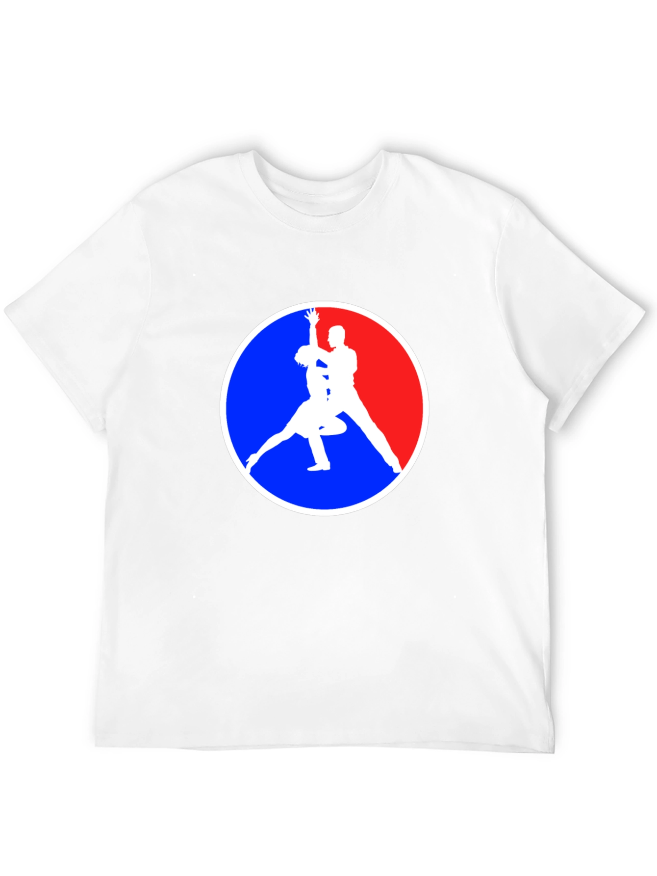 Dancing Silhouette Graphic Tee - Black