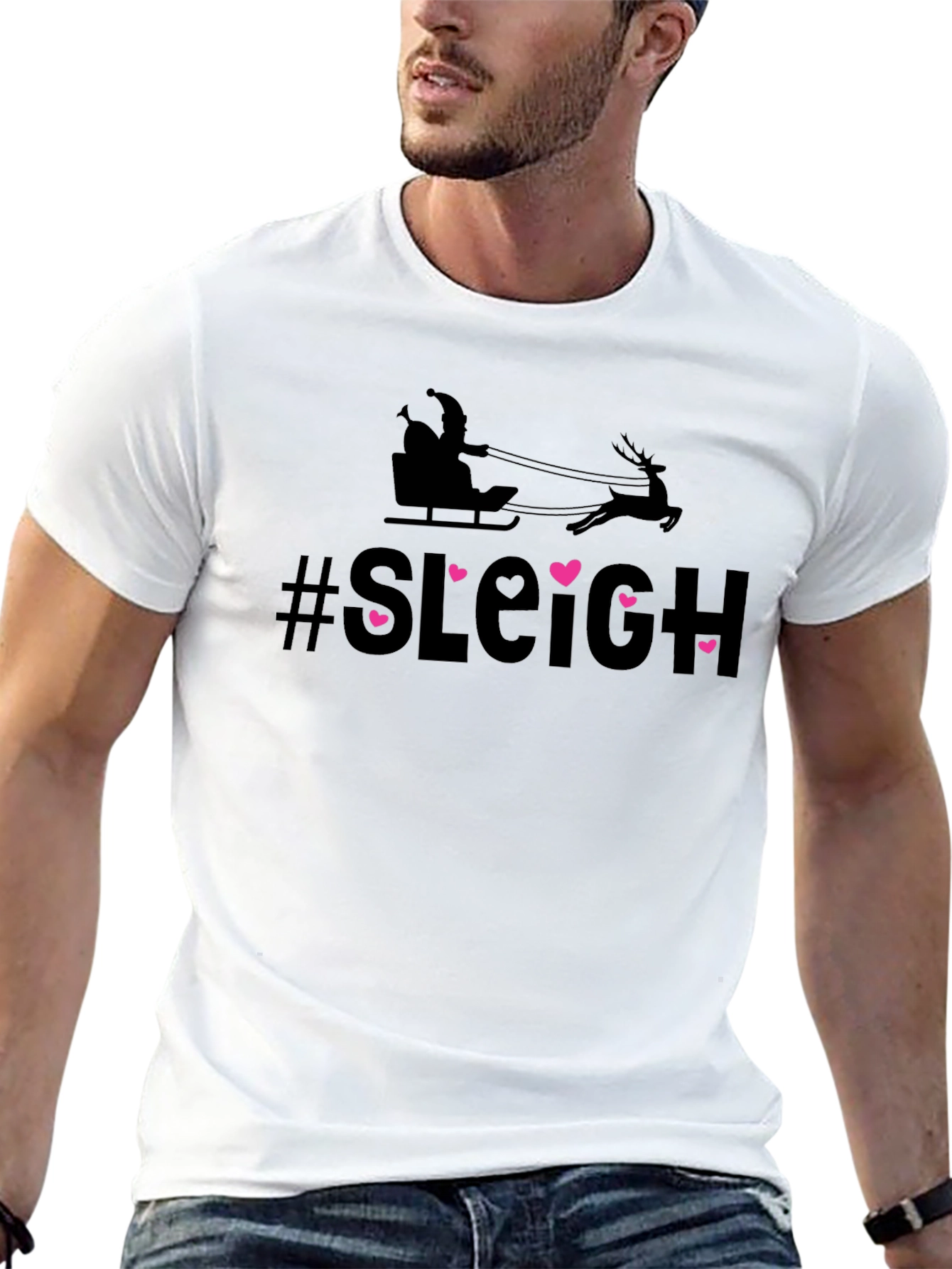 Sleigh Holiday Graphic Tee