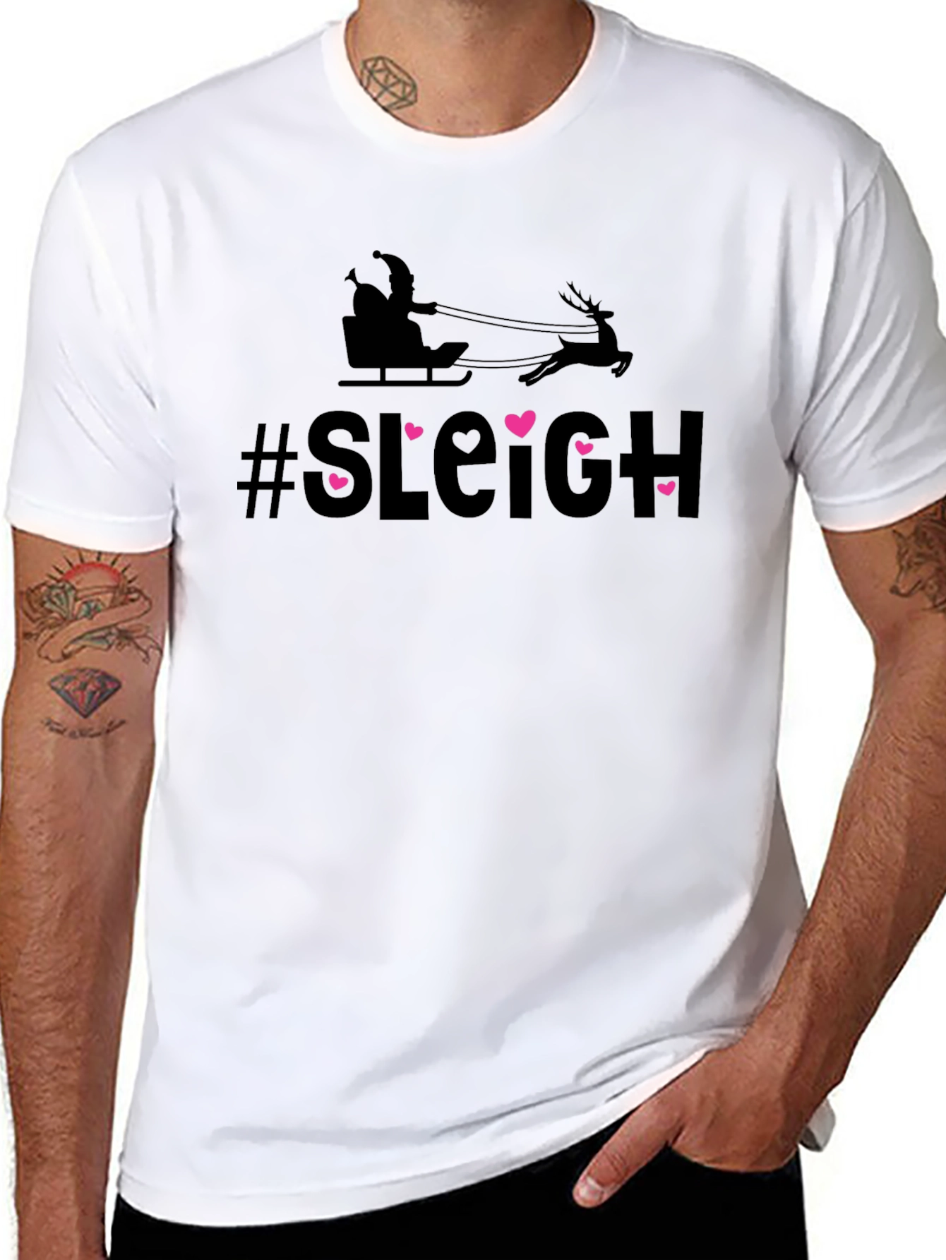 Sleigh Holiday Graphic Tee