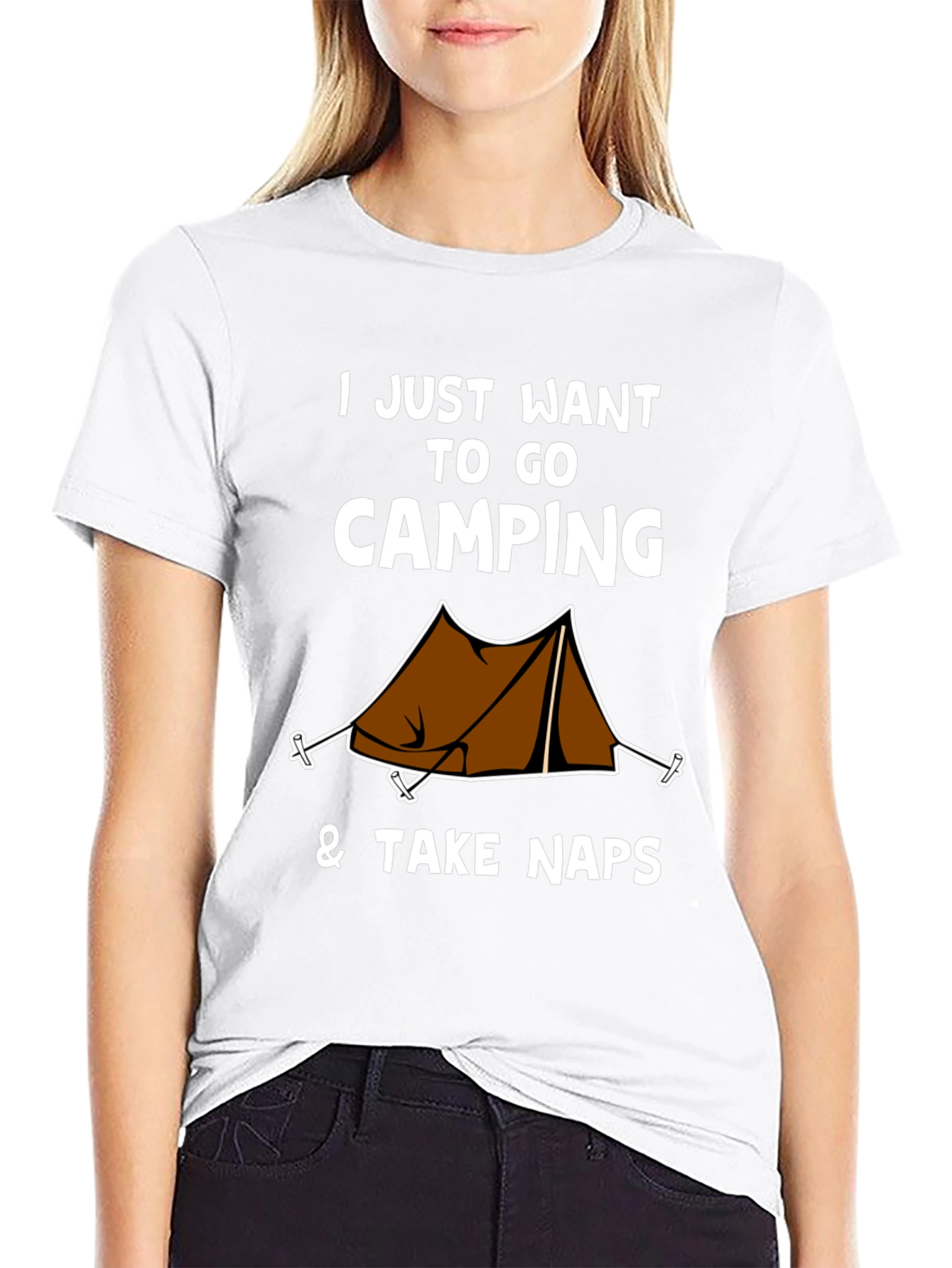 Camping & Naps Graphic T-Shirt