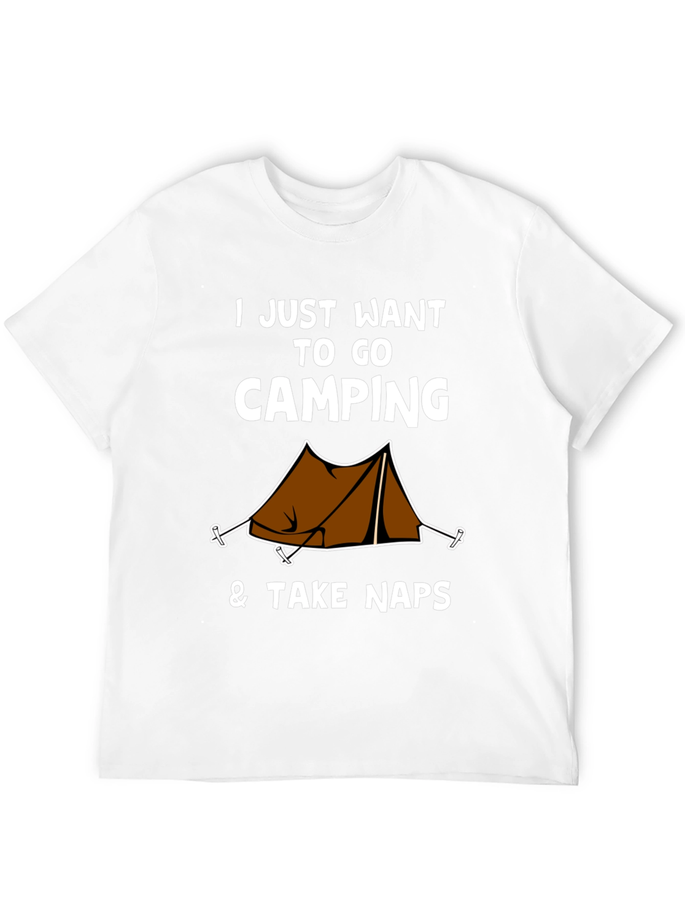 Camping & Naps Graphic T-Shirt