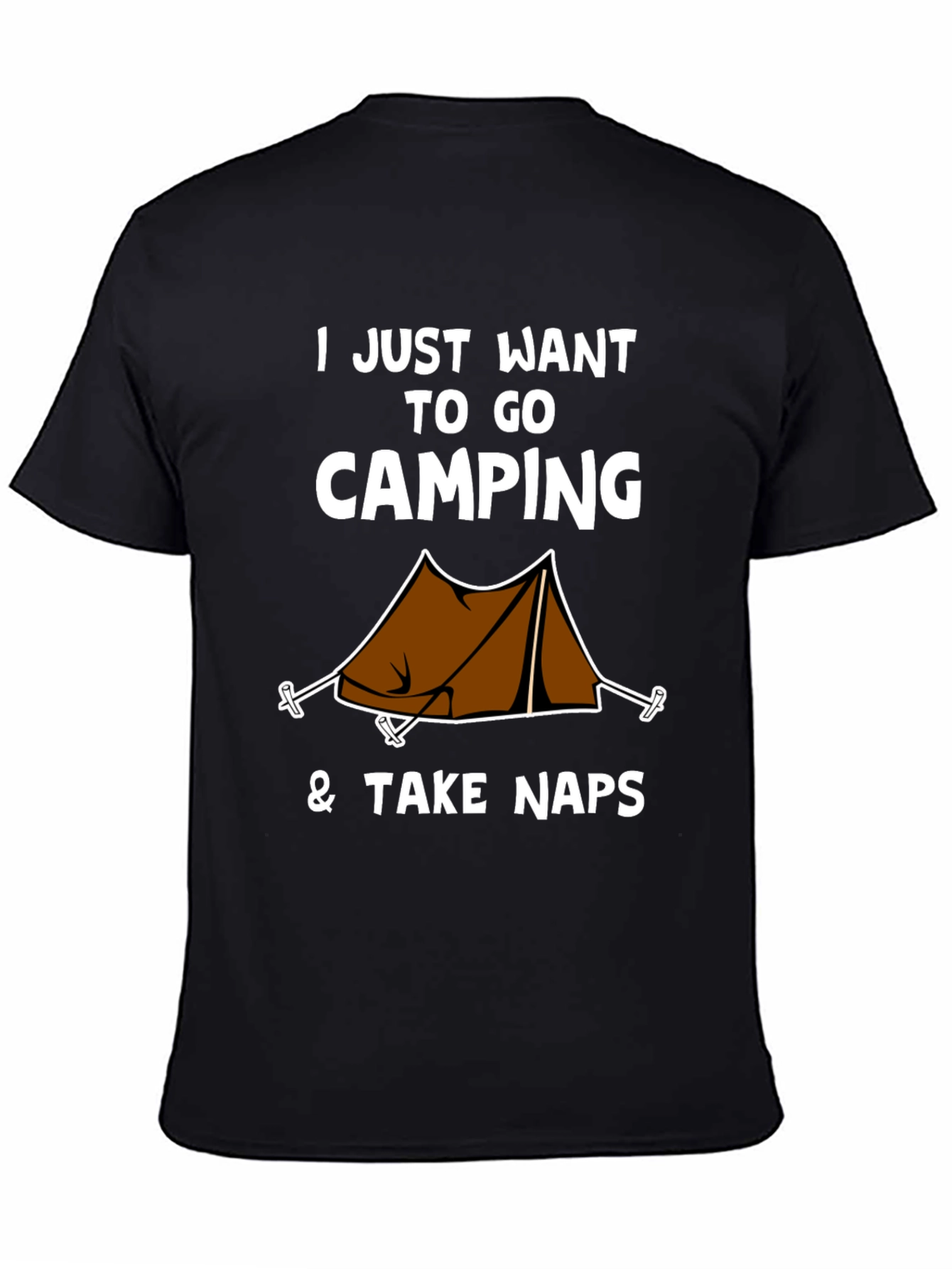 Camping & Naps Graphic T-Shirt