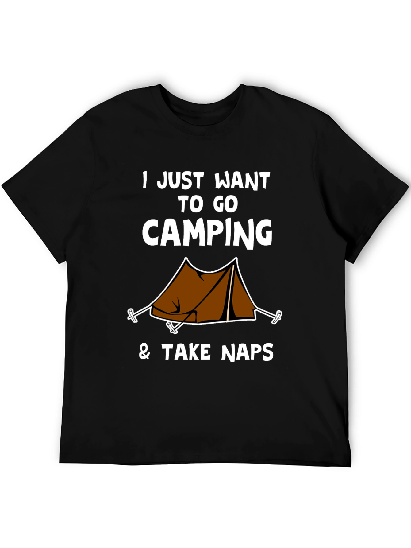 Camping & Naps Graphic T-Shirt
