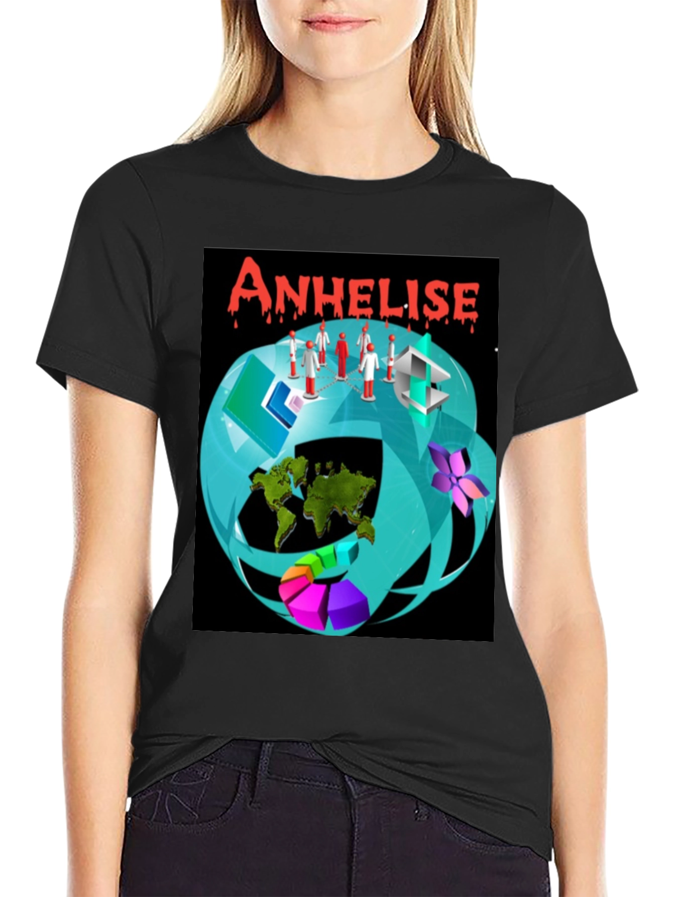 Anhelise Graphic T-Shirt - Global Medical Network