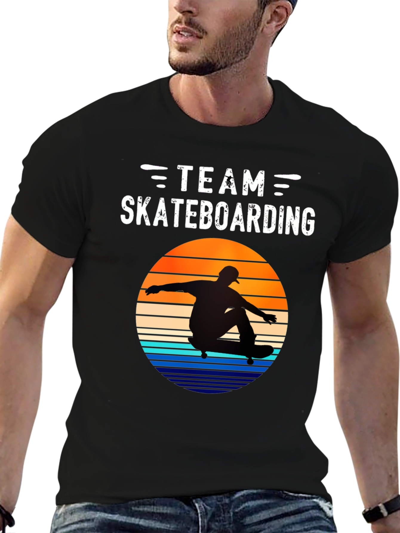 Team Skateboarding Graphic Tee