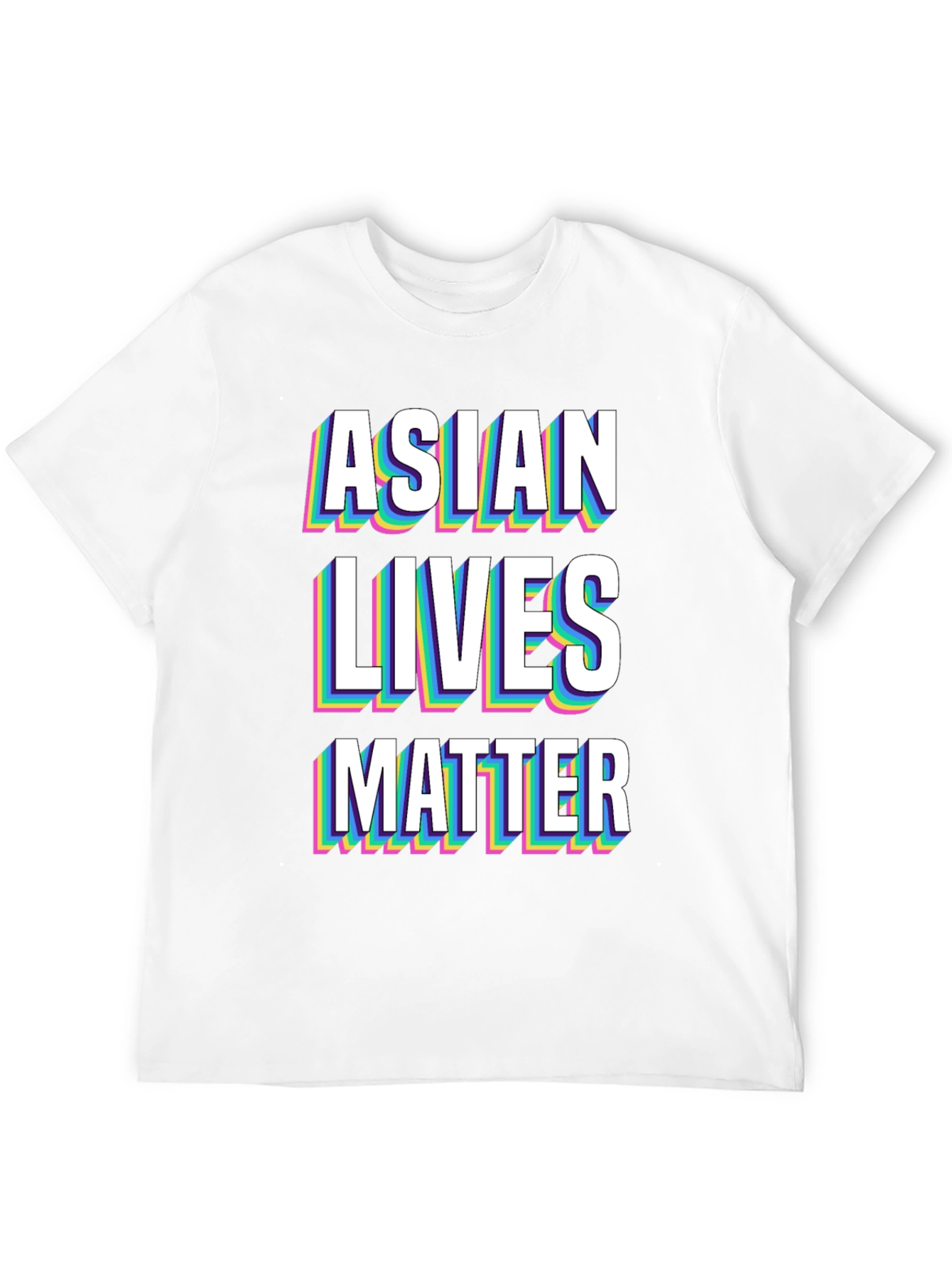 Asian Lives Matter Graphic Tee - Black
