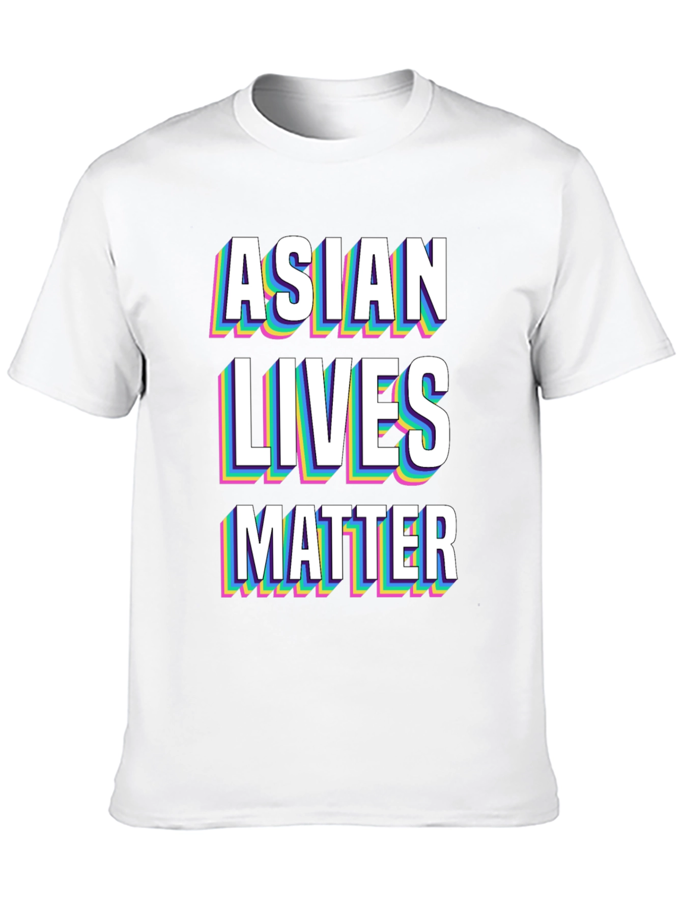 Asian Lives Matter Graphic Tee - Black