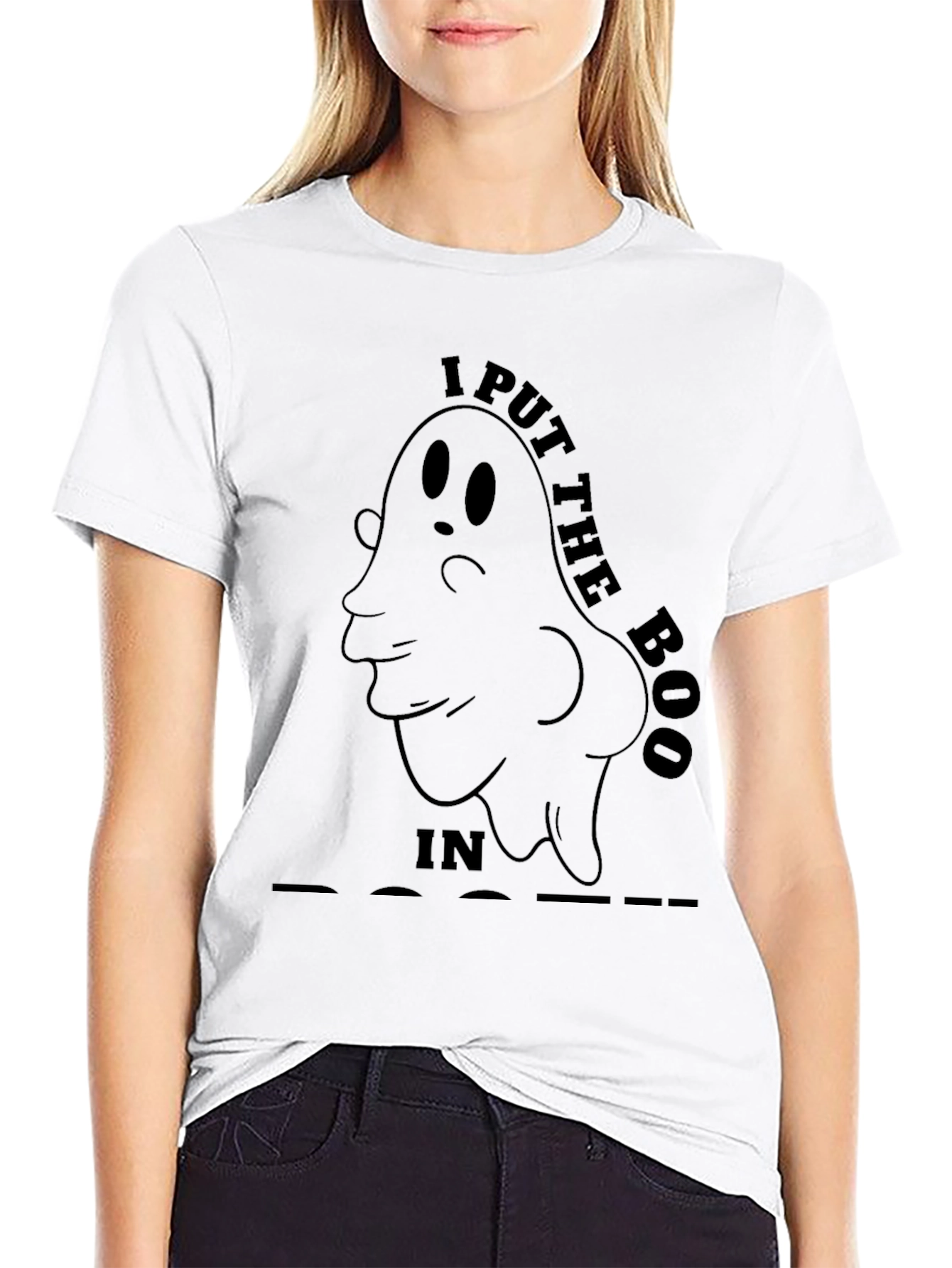 Boo Crew Graphic Tee - Halloween Spirit T-Shirt