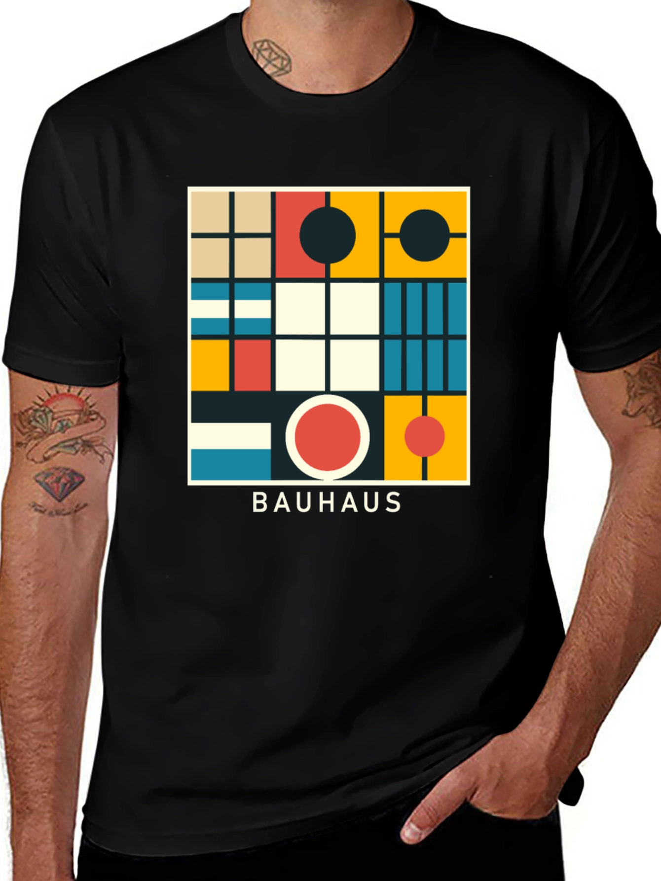 Bauhaus Art Graphic T-Shirt