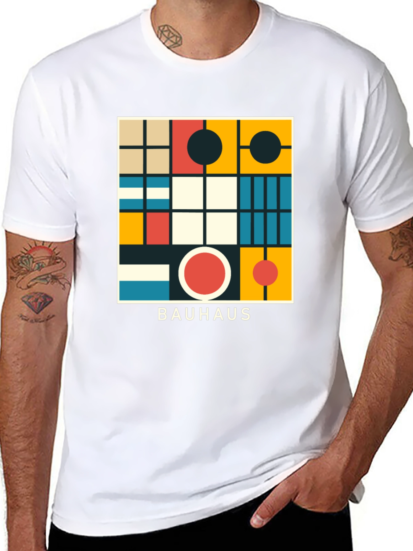 Bauhaus Art Graphic T-Shirt
