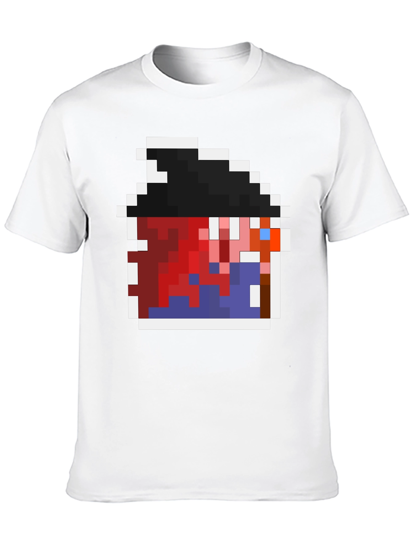 Pixelated Character Graphic Tee