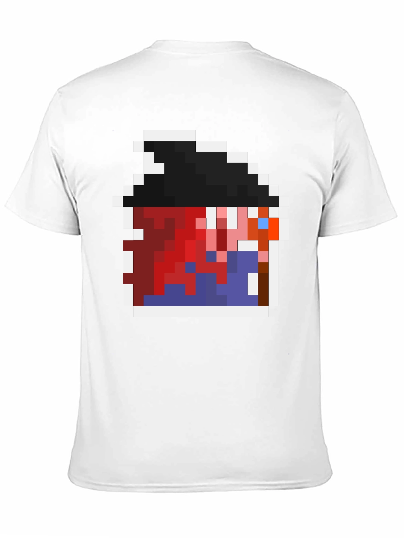 Pixelated Character Graphic Tee