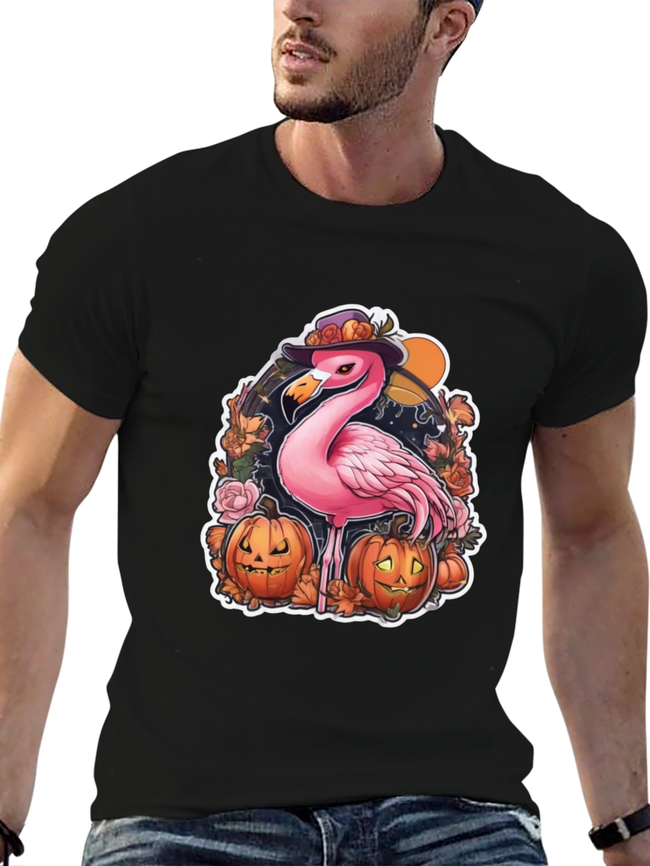 Halloween Flamingo T-Shirt