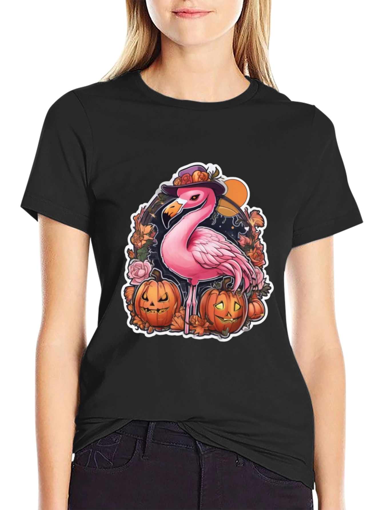 Halloween Flamingo T-Shirt