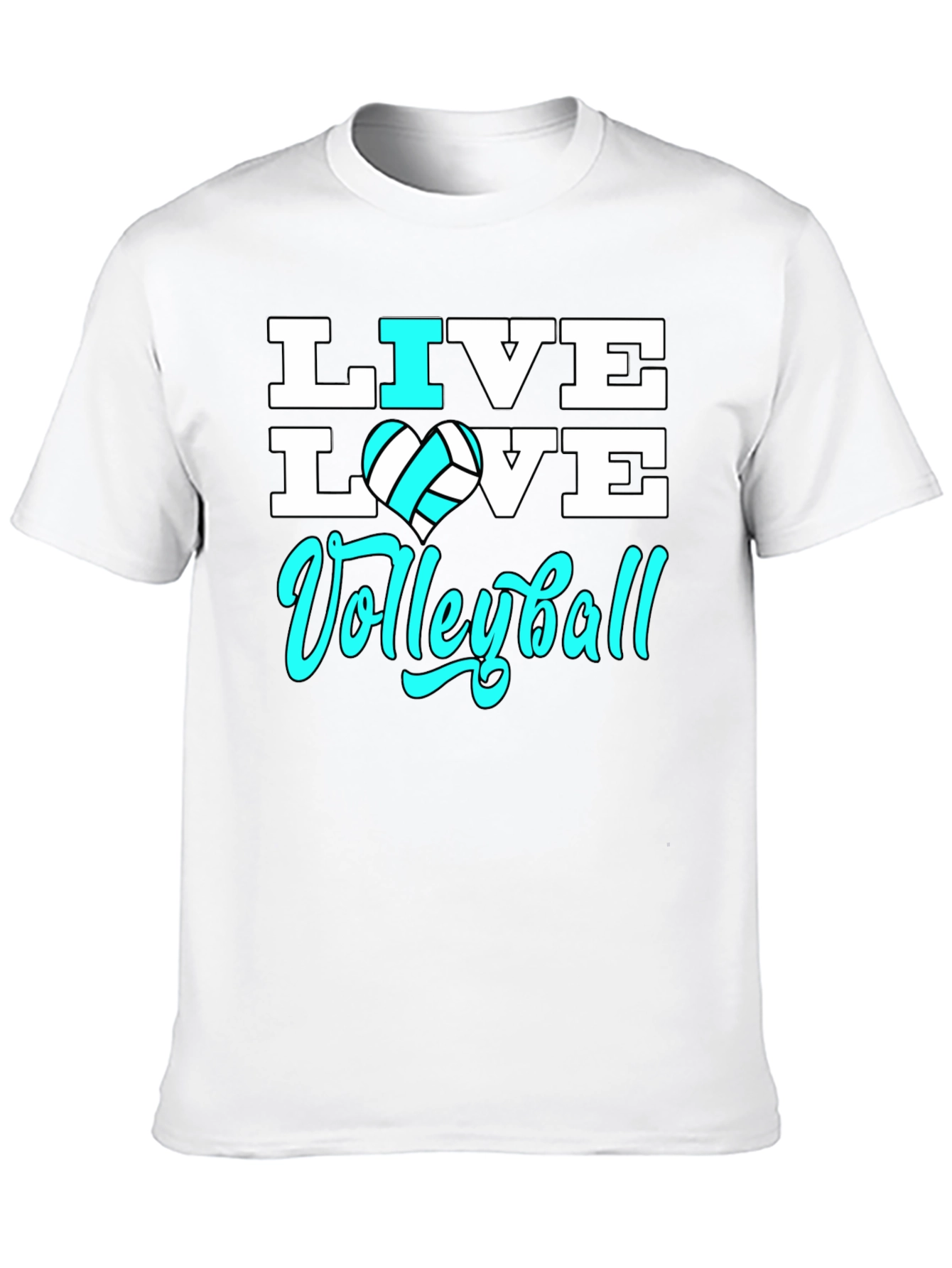 Live Love Volleyball Graphic Tee