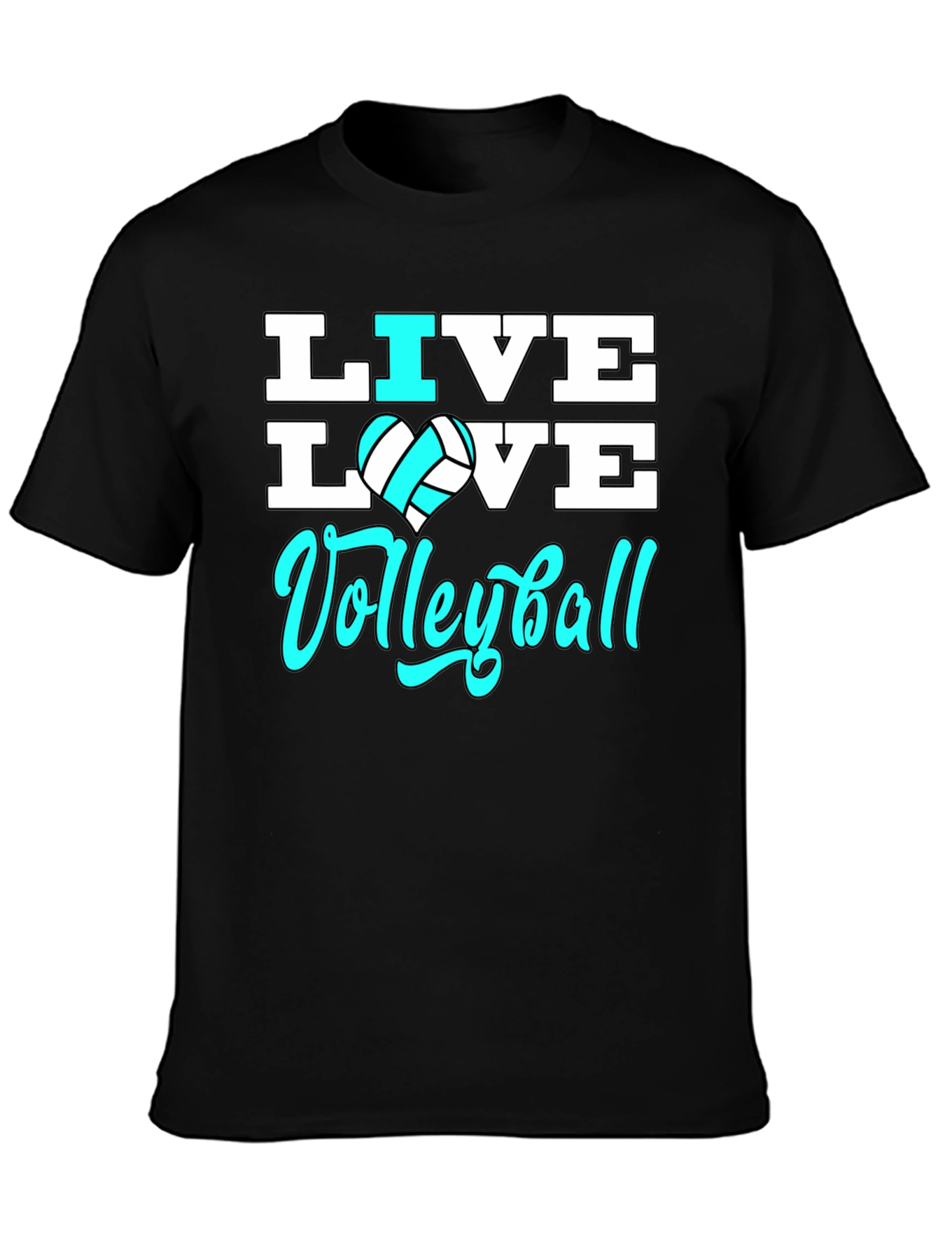 Live Love Volleyball Graphic Tee