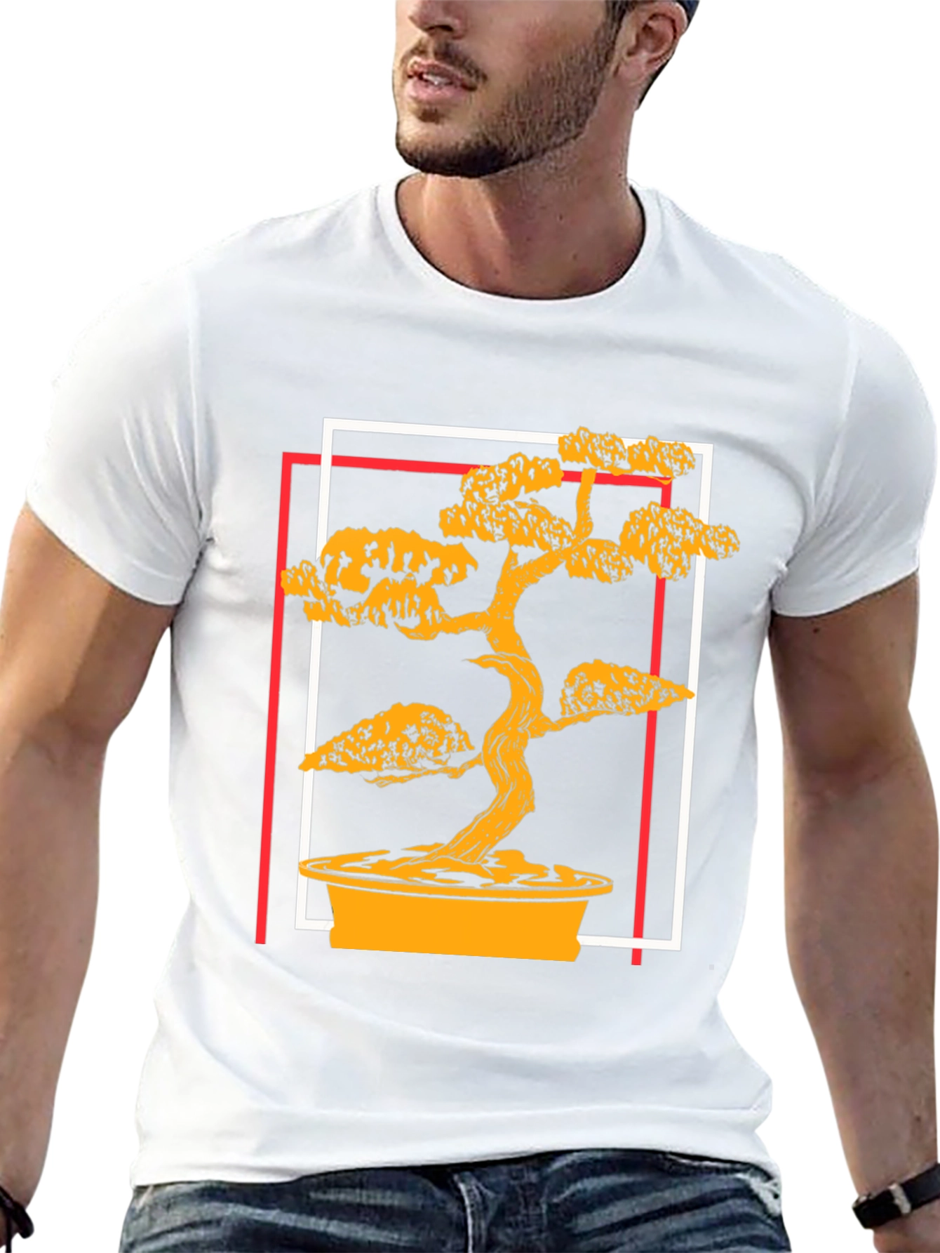 Bonsai Tree Graphic Tee - Stylish & Unique