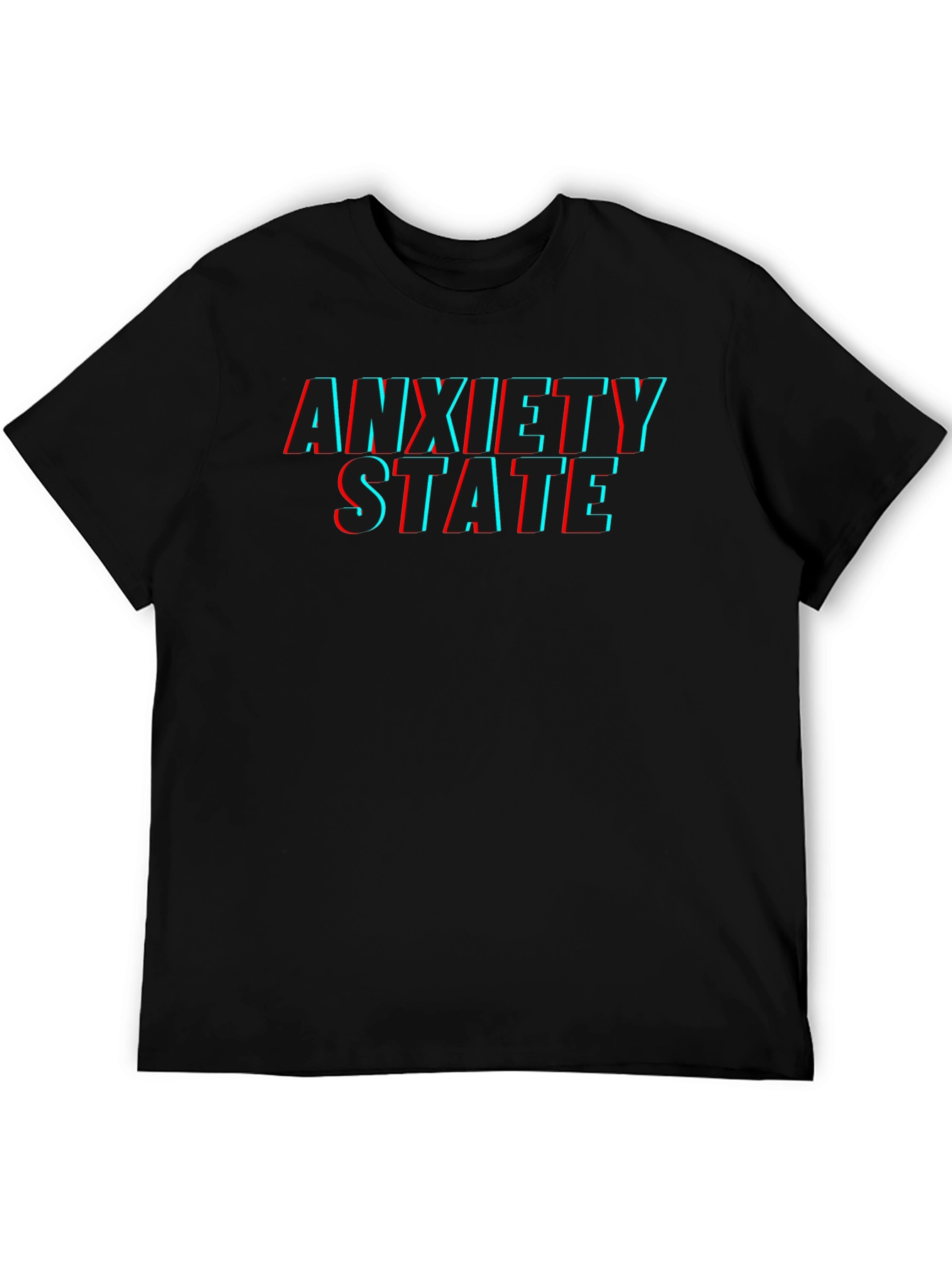 Anxiety State Graphic T-Shirt - Bold & Edgy