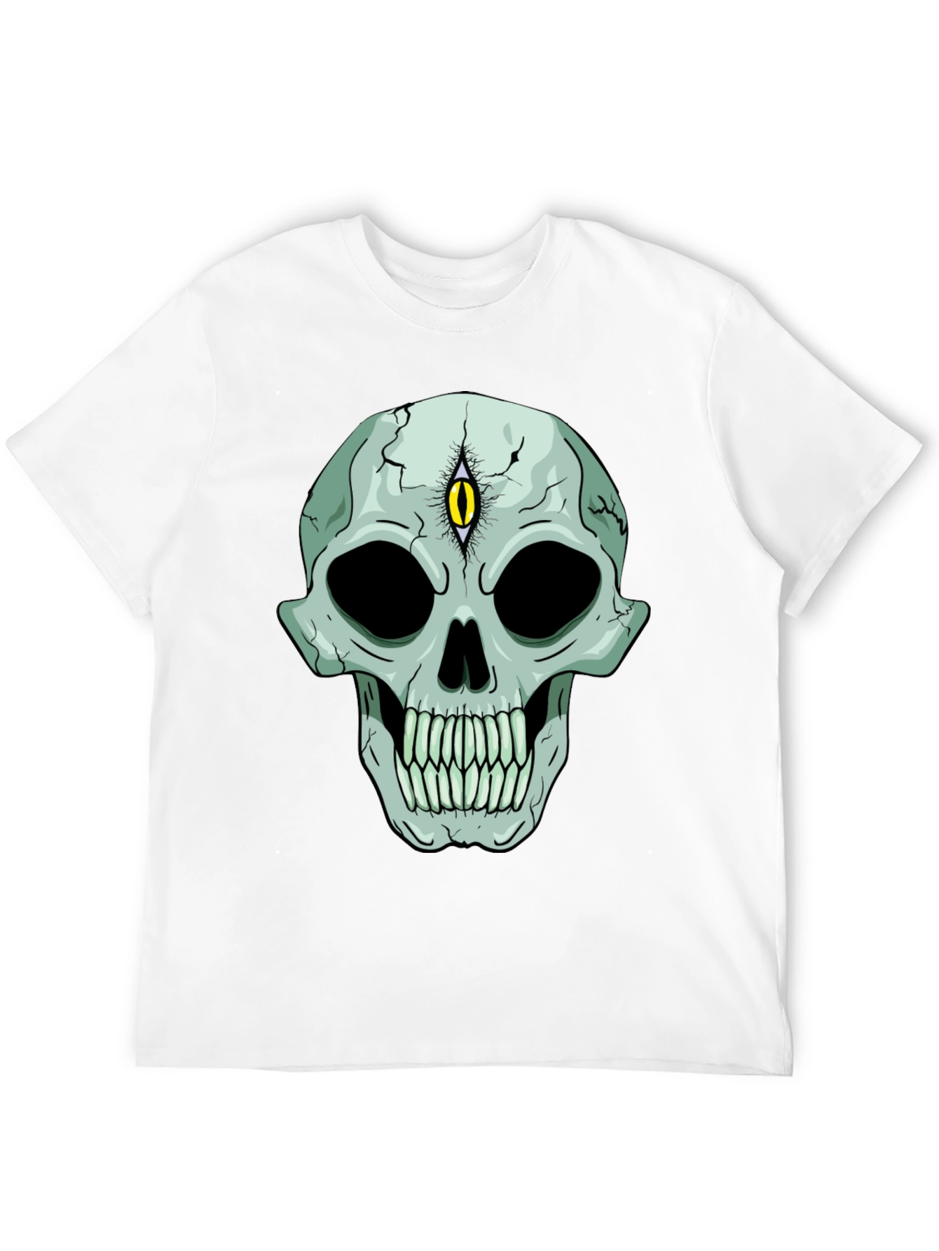 Mystic Skull Graphic Tee - Third Eye Vision