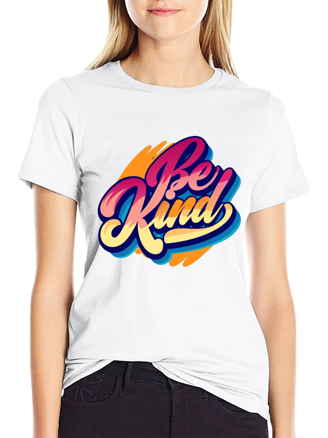 Be Kind Graphic Tee - Soft Cotton Comfort