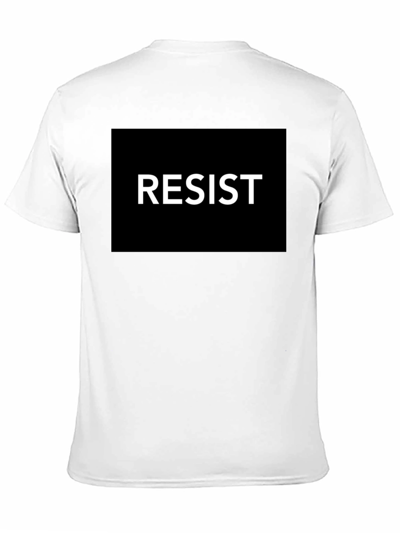 Resist Slogan T-Shirt - Bold Statement Tee