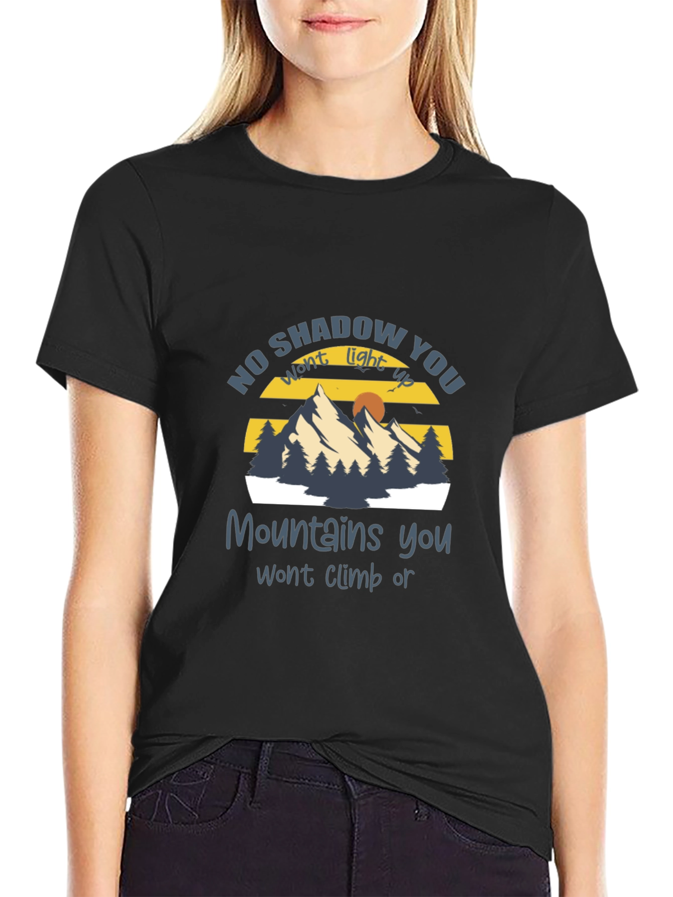 Mountains Graphic Tee - Adventure Awaits