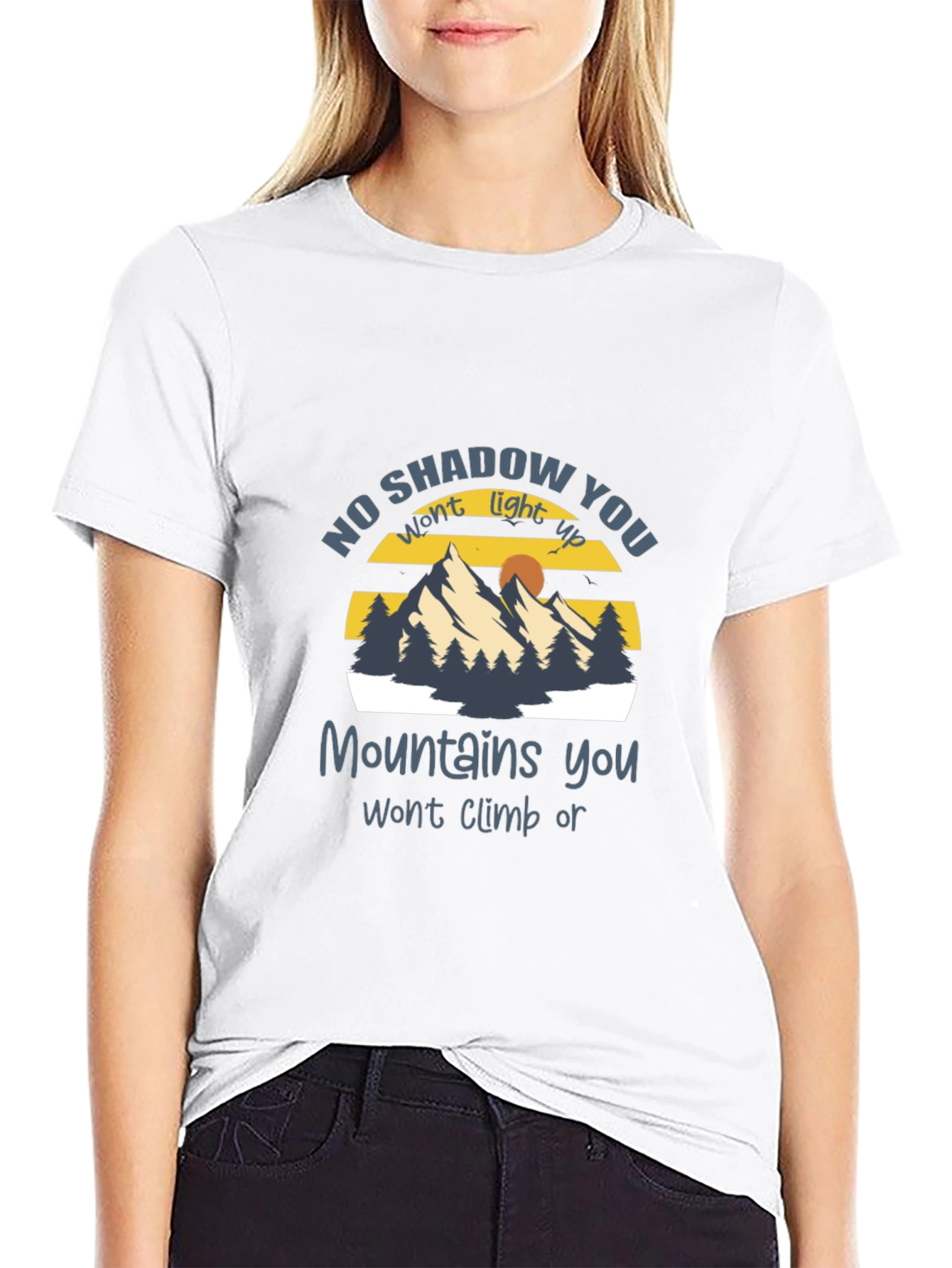 Mountains Graphic Tee - Adventure Awaits