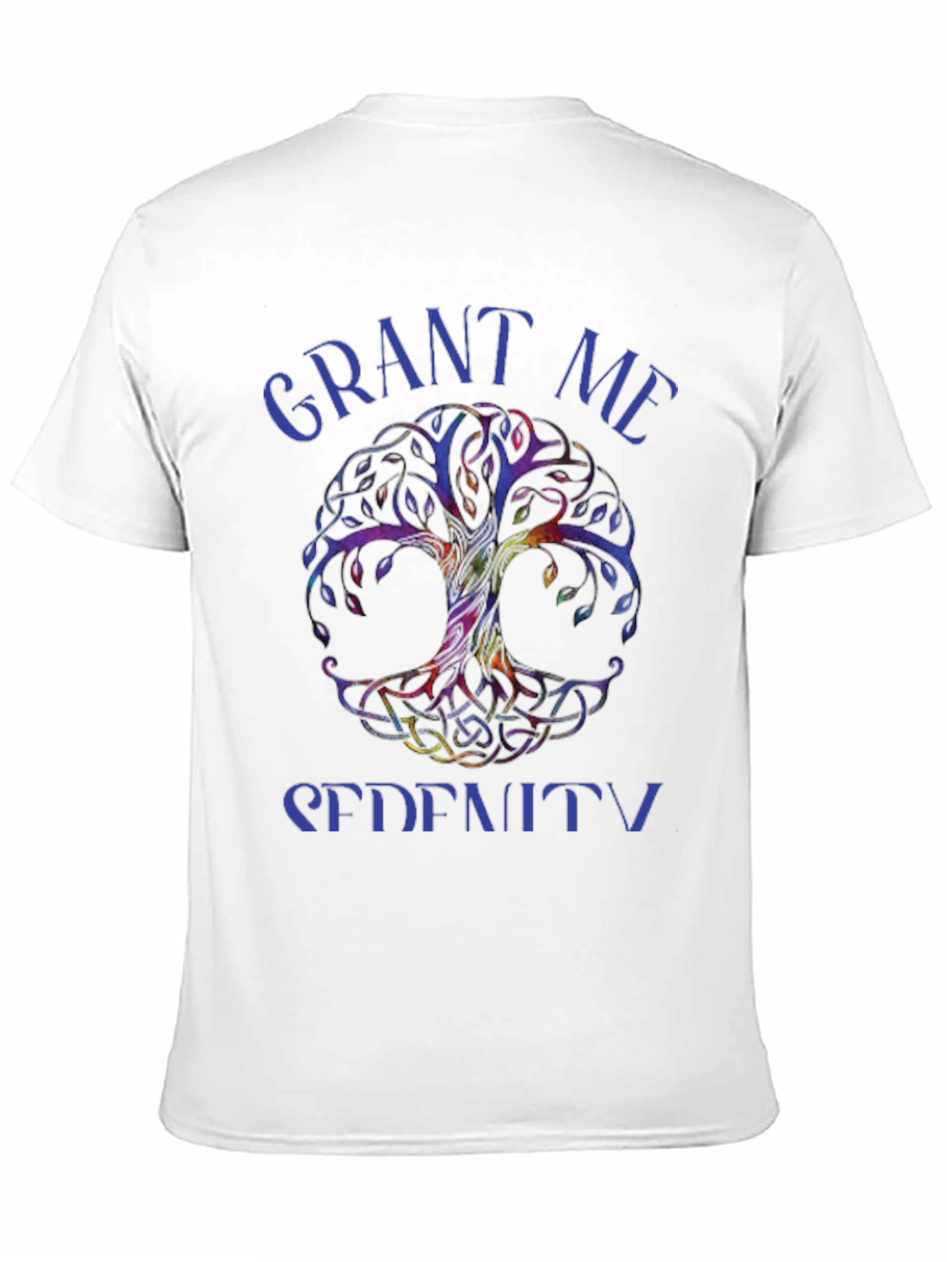 Grant Me Serenity Tree Graphic T-Shirt
