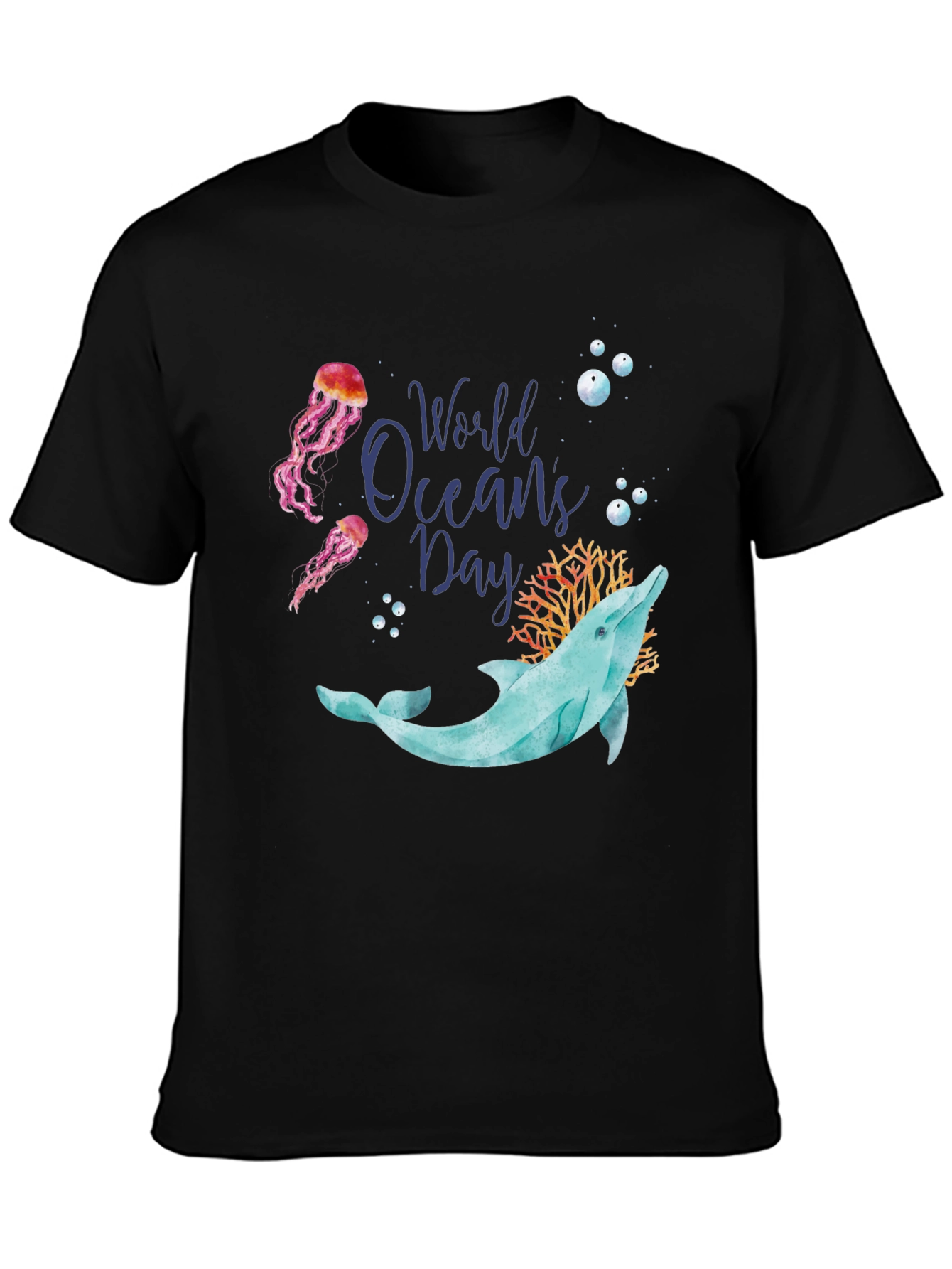 World Oceans Day Dolphin T-Shirt