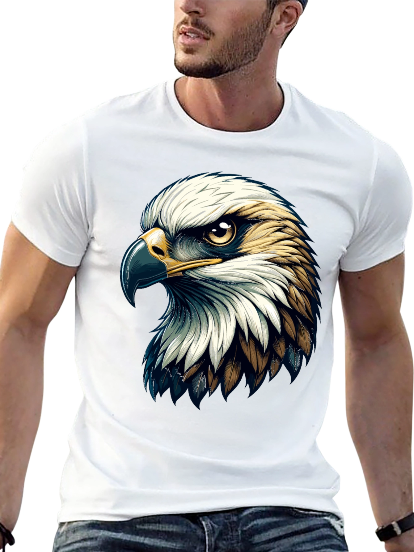 Eagle Graphic T-Shirt - Bold Statement Tee