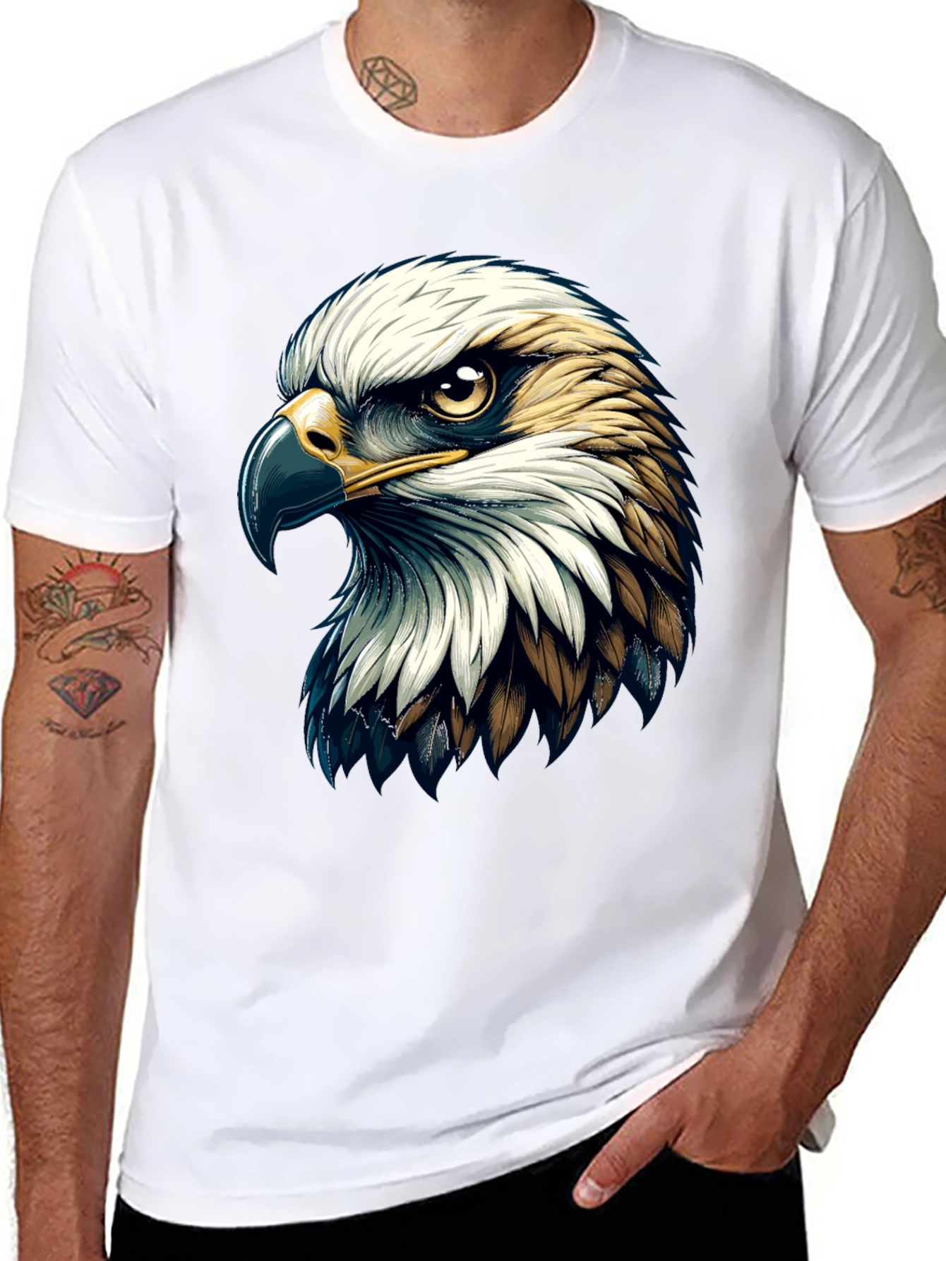 Eagle Graphic T-Shirt - Bold Statement Tee