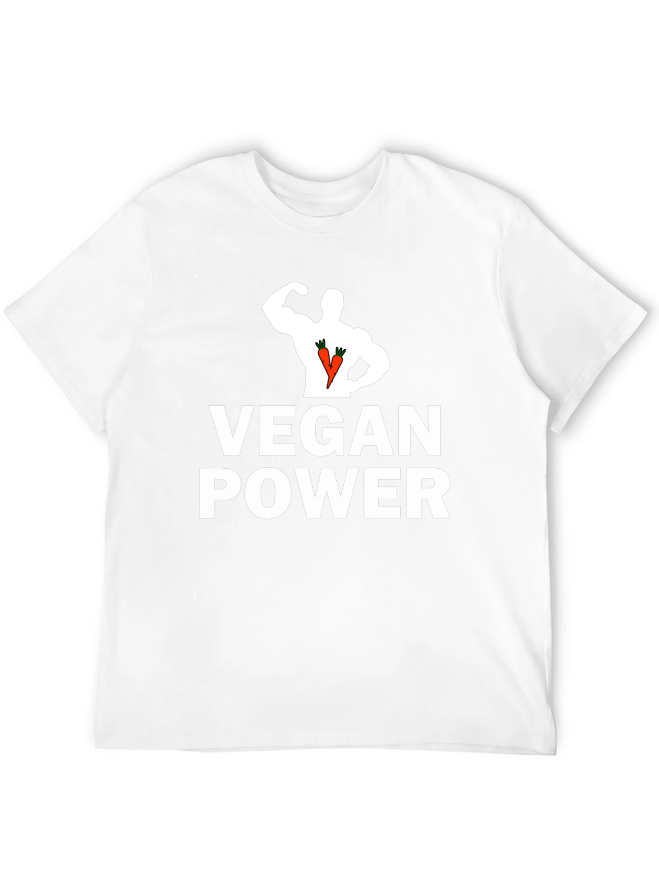Vegan Power T-Shirt - Strong & Healthy Lifestyle Tee