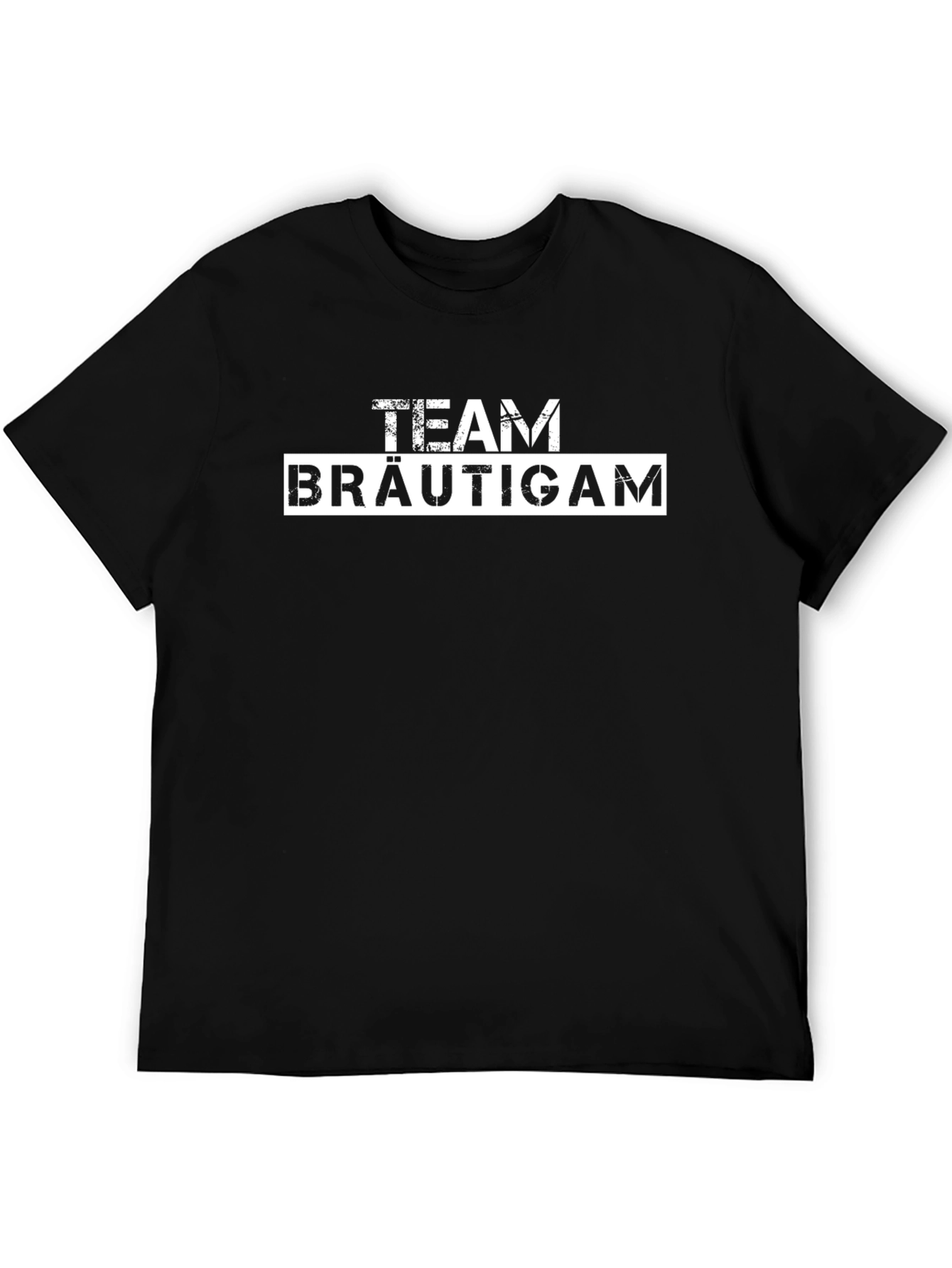 Team Bräutigam Black T-Shirt