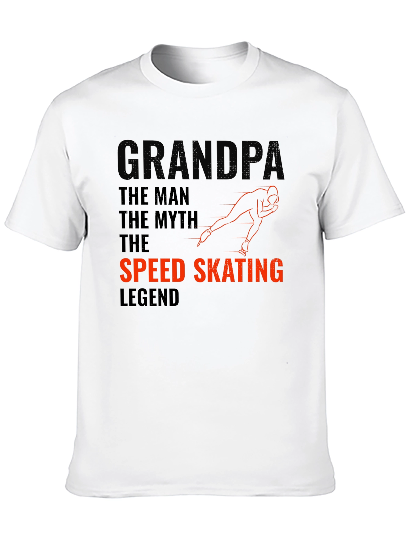 Grandpa Speed Skating Legend T-Shirt