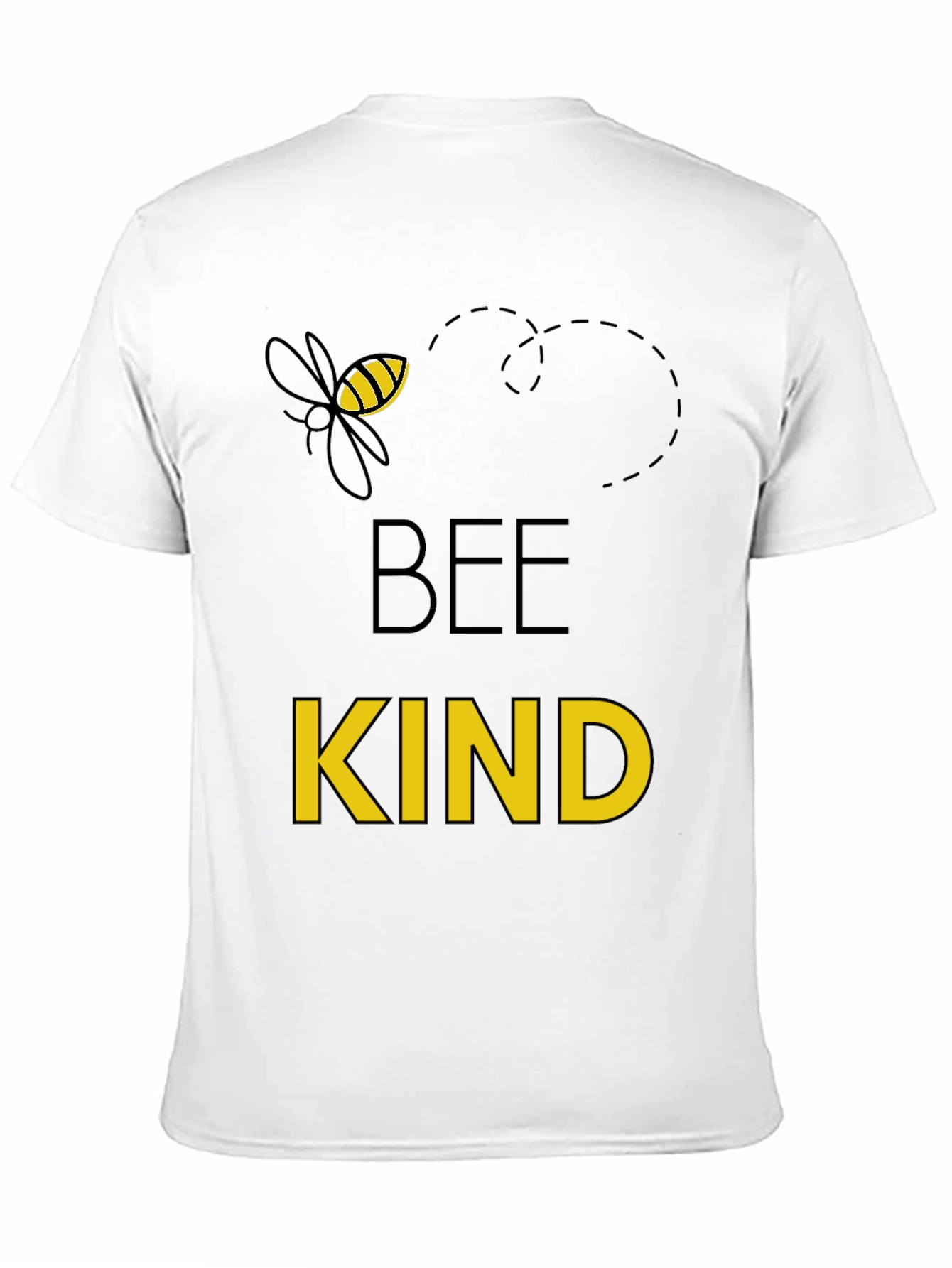 Bee Kind Graphic Tee - Black Cotton Comfort