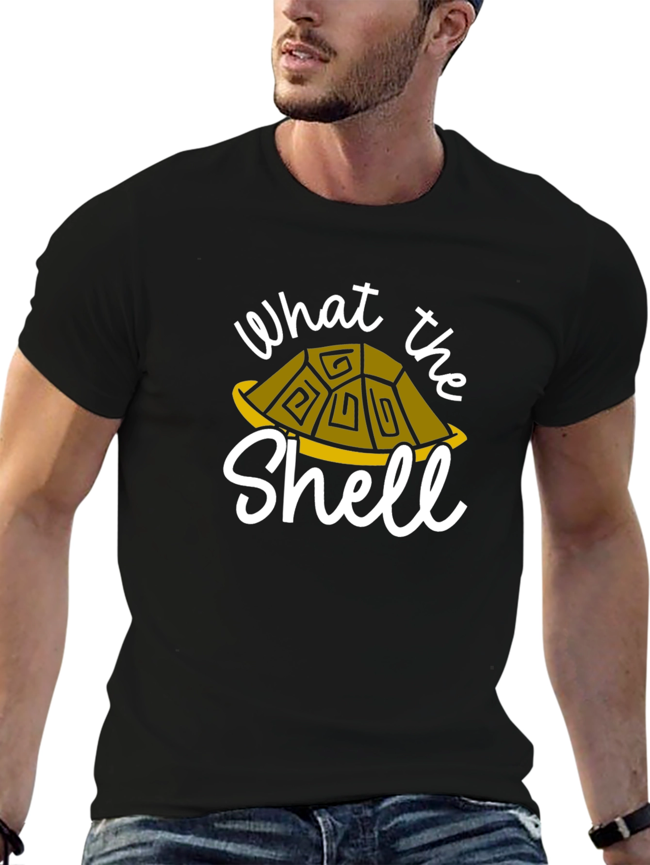 What the Shell T-Shirt - Turtle Graphic Tee