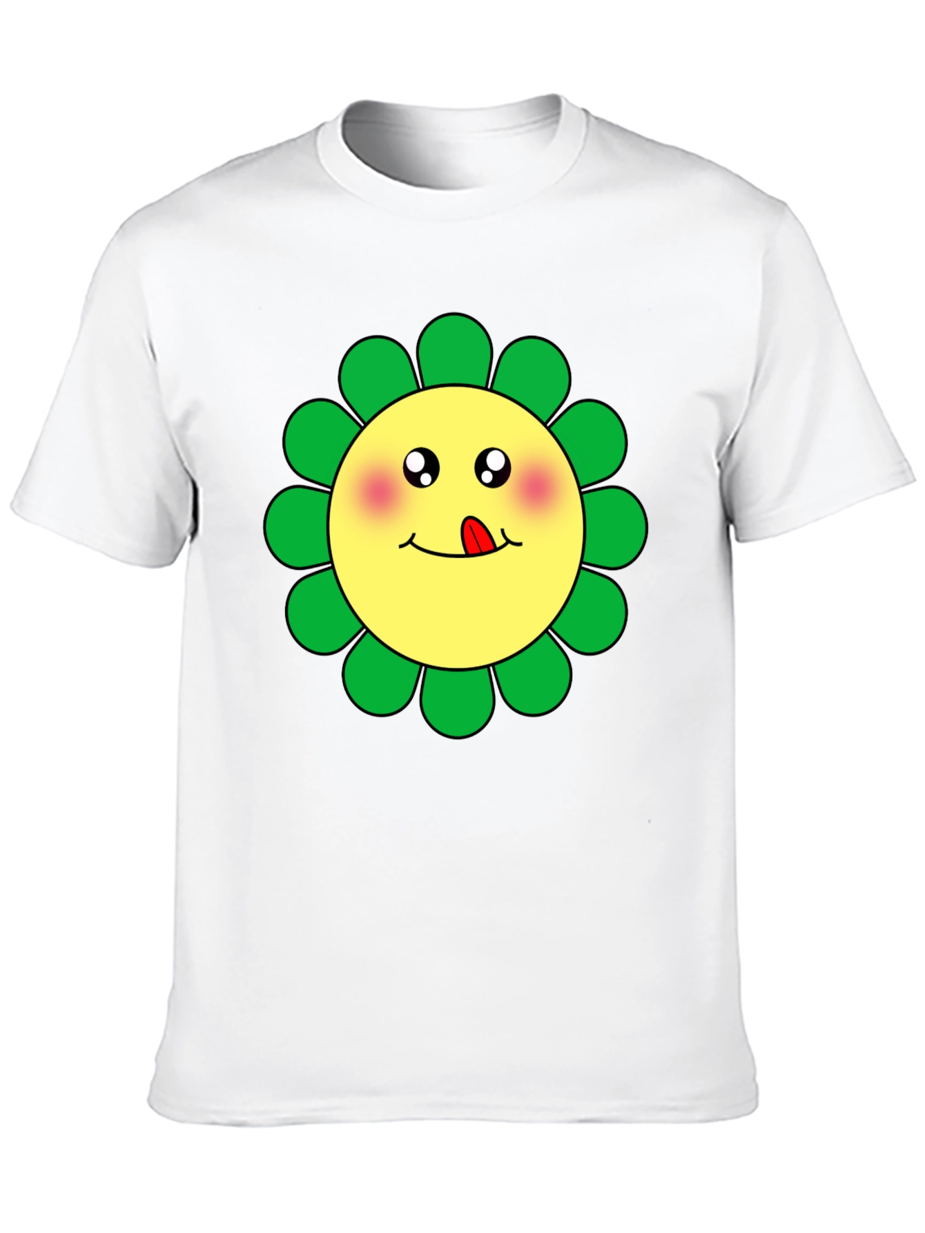 Kawaii Flower T-Shirt - Cute Graphic Tee