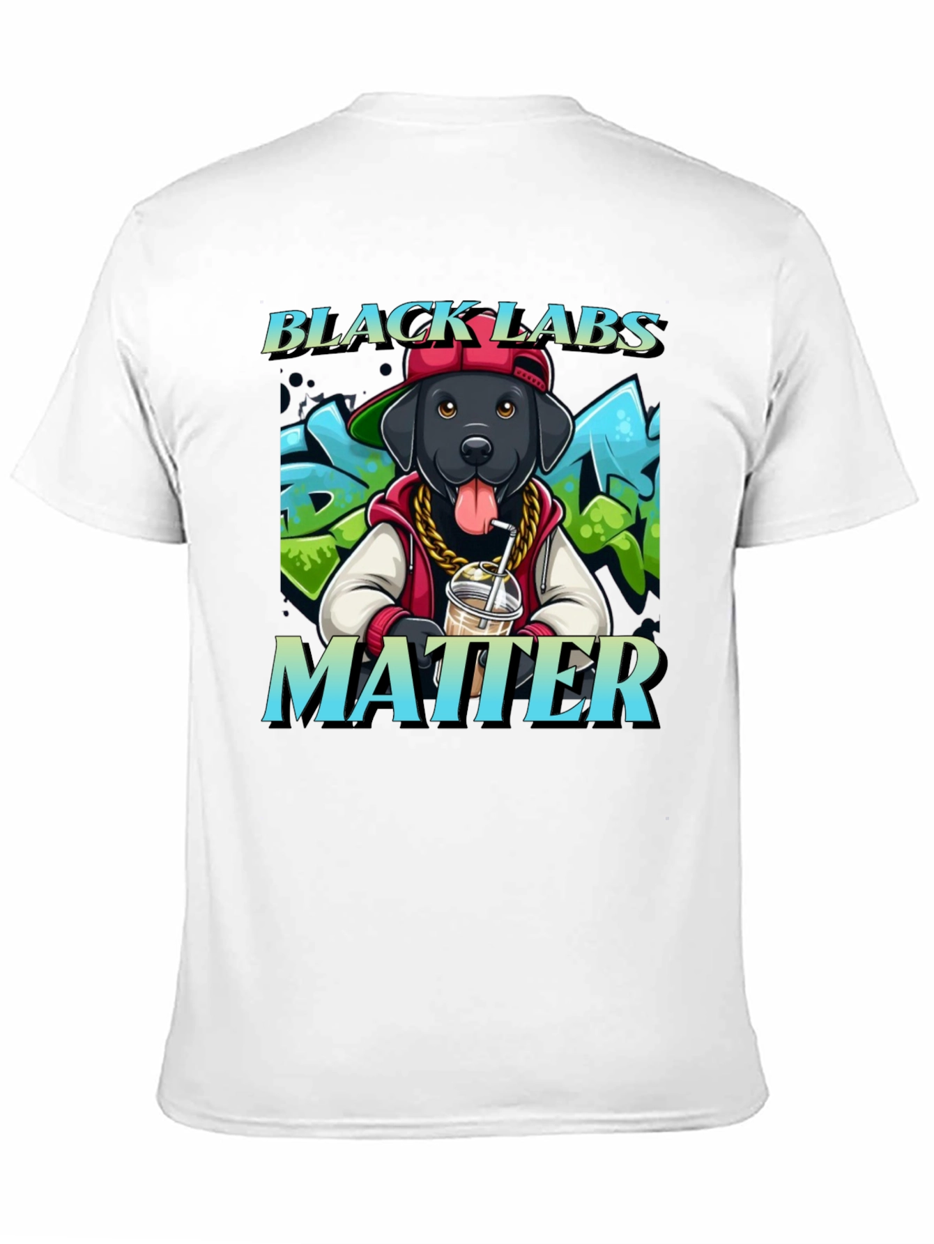 Black Labs Matter Graphic Tee
